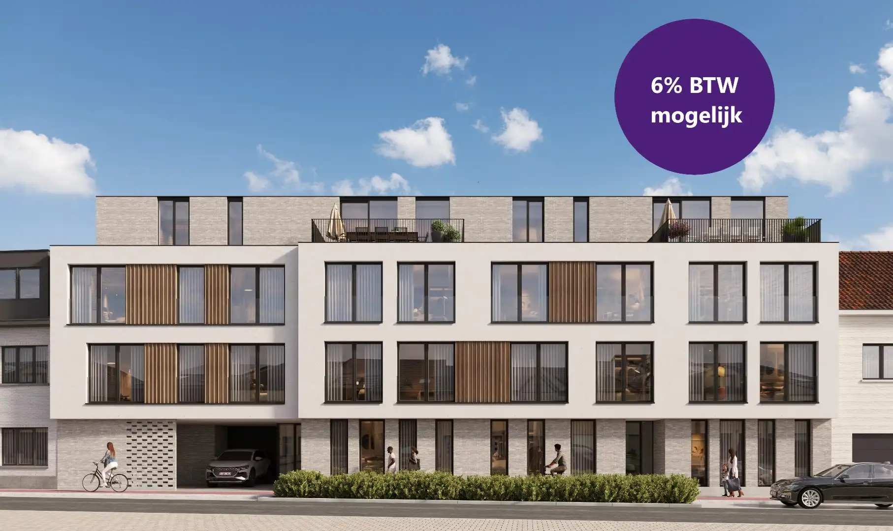 Prachtige instapklare appartementen met tuin of ruim terras. foto {{pictureIndex}}