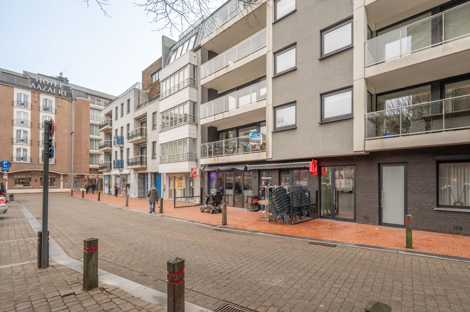 Prachtig nieuwbouwappartement met twee slaapkamers en terras uitkijkend op het centraal Kerkplein van Blankenberge foto 24