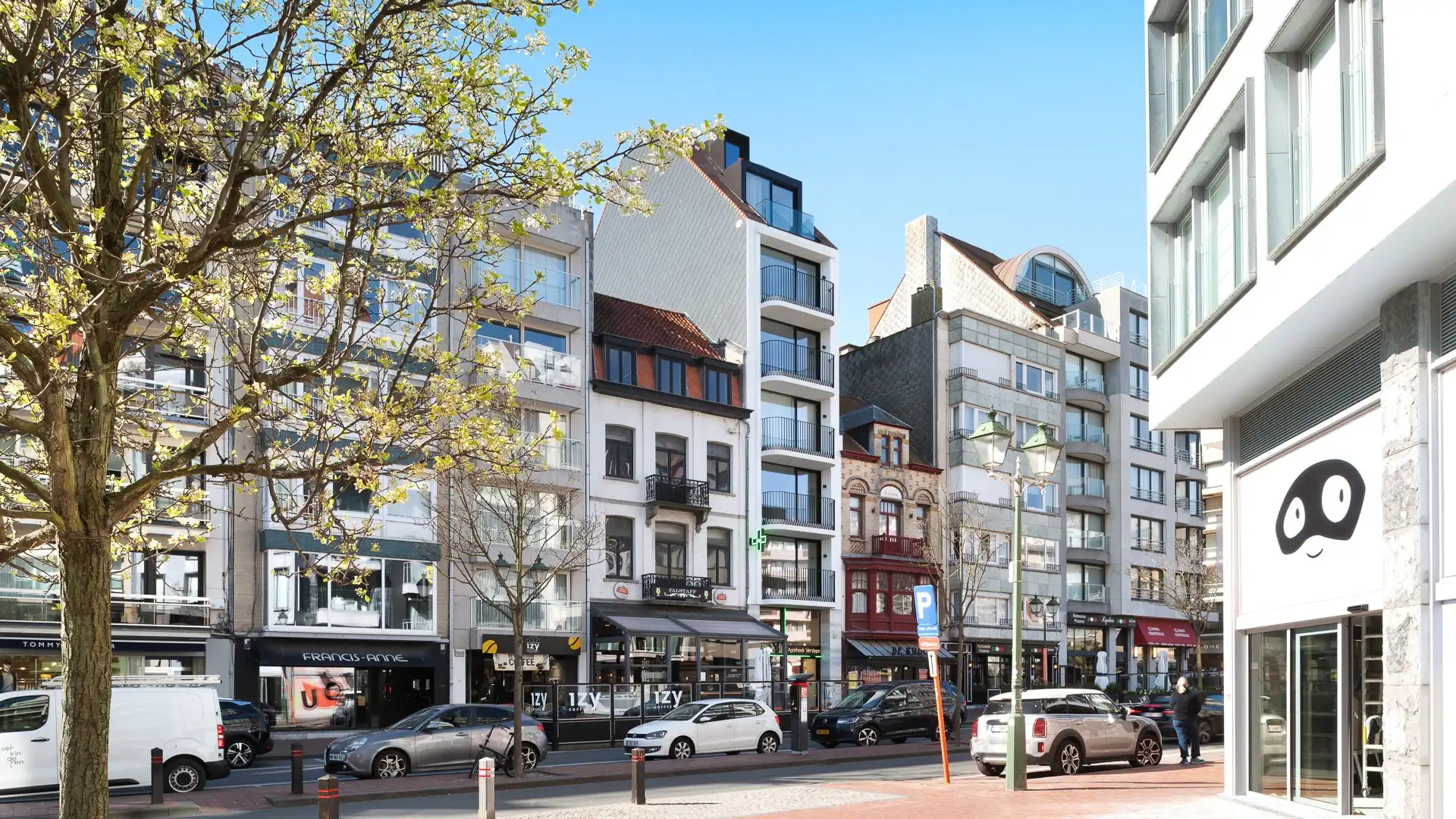 Prachtig nieuwbouw appartement met zijdelings zeezicht in het centrum van Knokke. foto 4