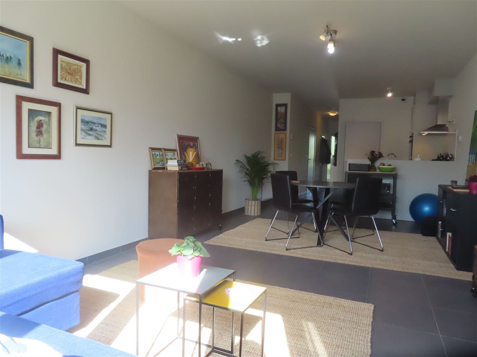 Appartement met één slaapkamer en terras op Belgiëlei! foto 5