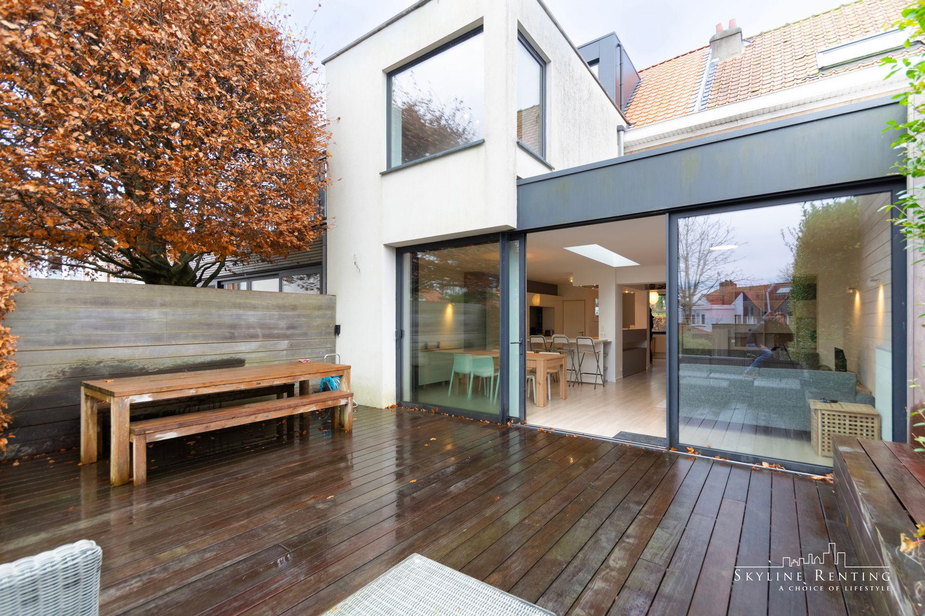LICHTRIJK - Gemeubeld huis - 3k. met TUIN en TERRAS ! foto 12