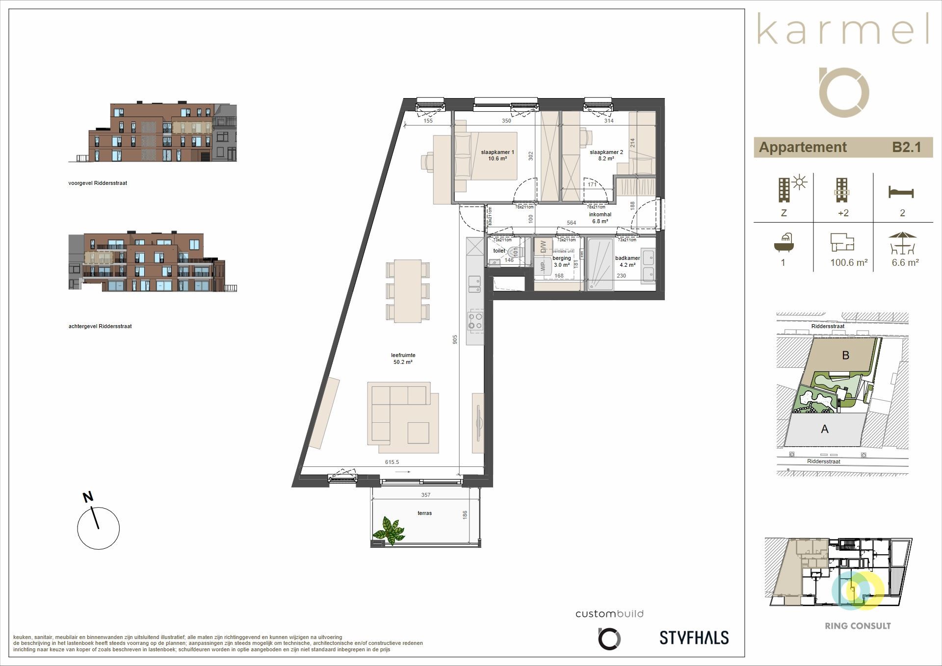 nieuwbouw appartement - 1 Kamer foto 2