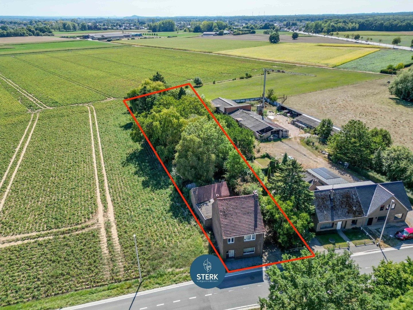 OP TE KNAPPEN GEZINSWONING OP EEN RUIM PERCEEL VAN 17A 70CA TE OPGRIMBIE !  foto 3