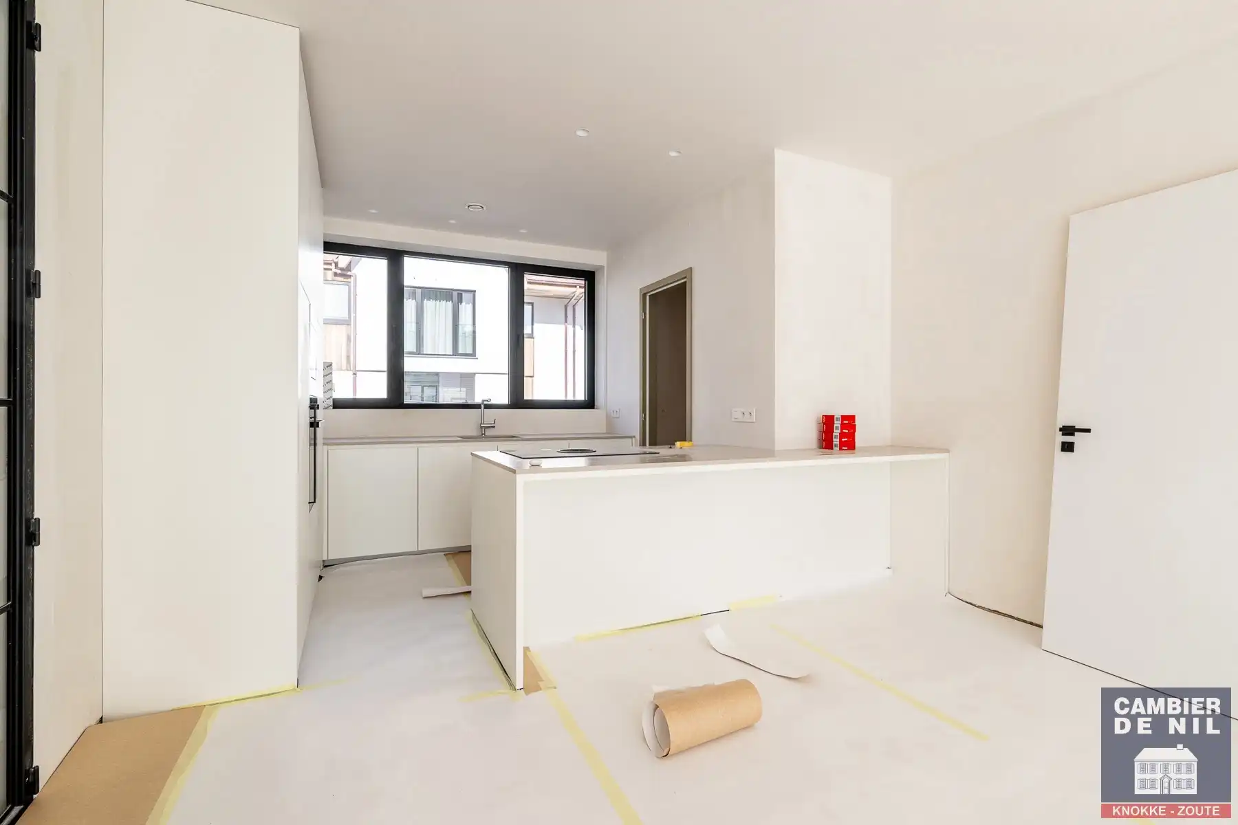 Nieuwbouw - ongemeubelde koppelvilla in rustige,  residentiële wijk te Knokke-Heist  foto 9