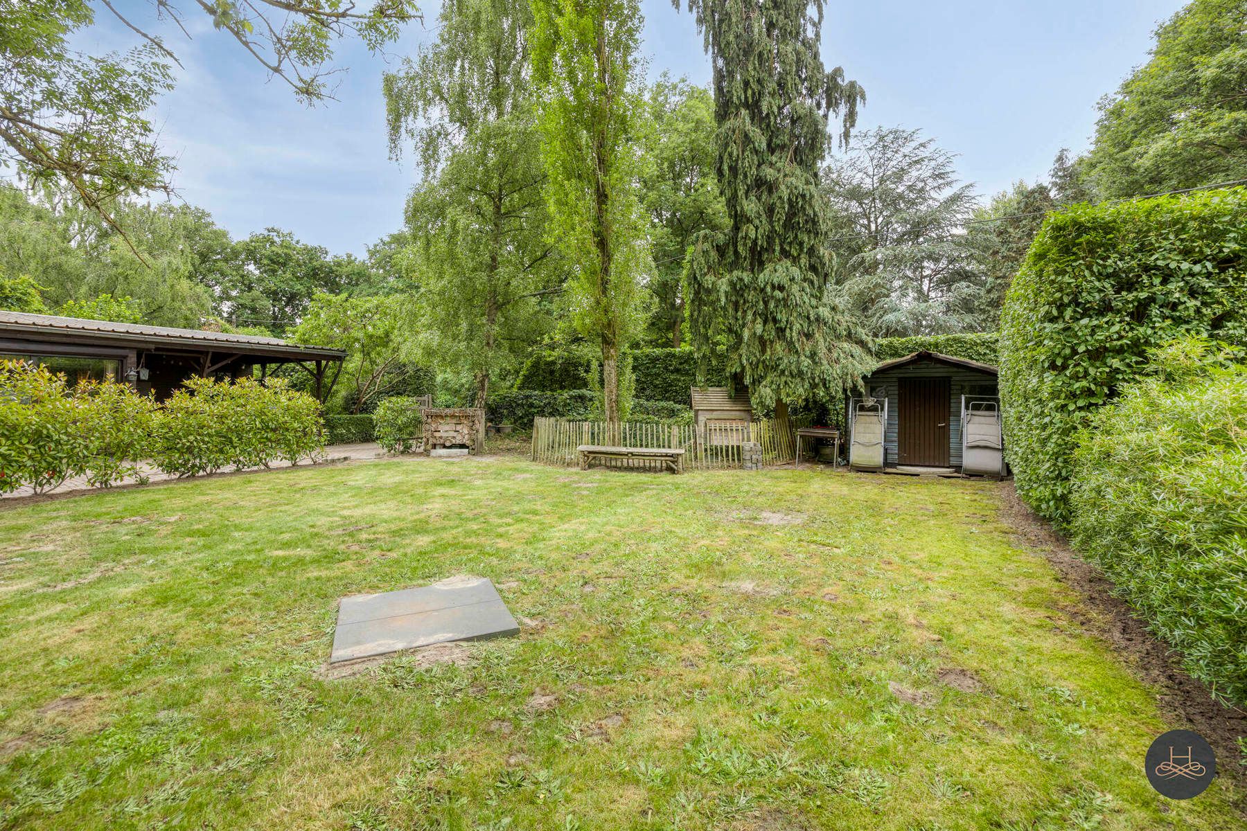 Ruime vakantiewoning in het groen foto 27