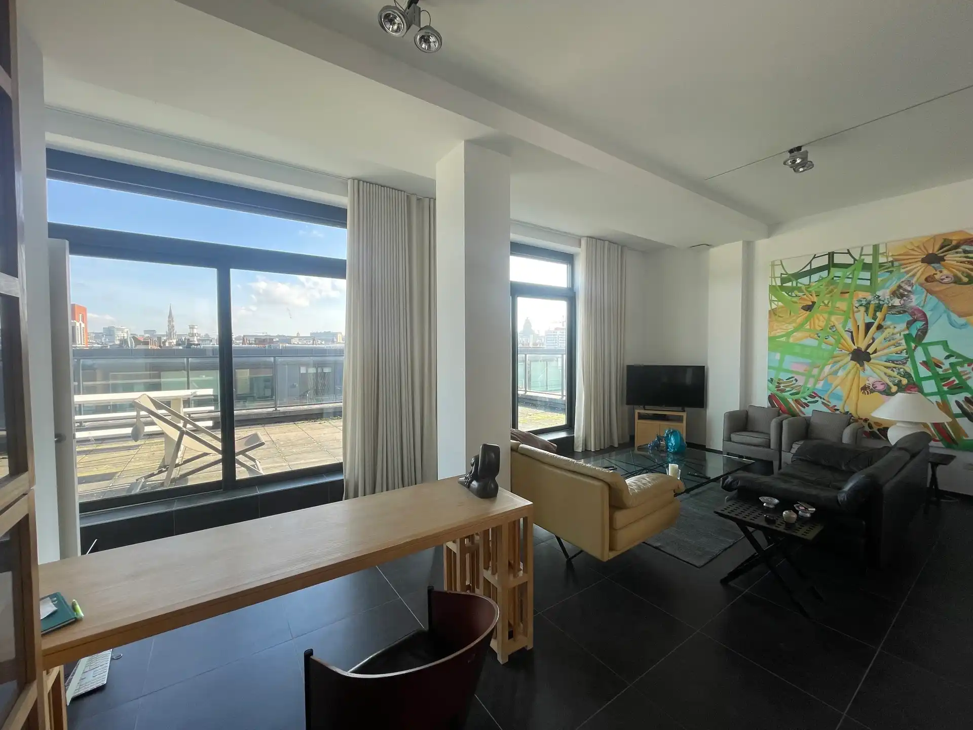 Penthouse met prachtig zicht over Brussel  foto 3