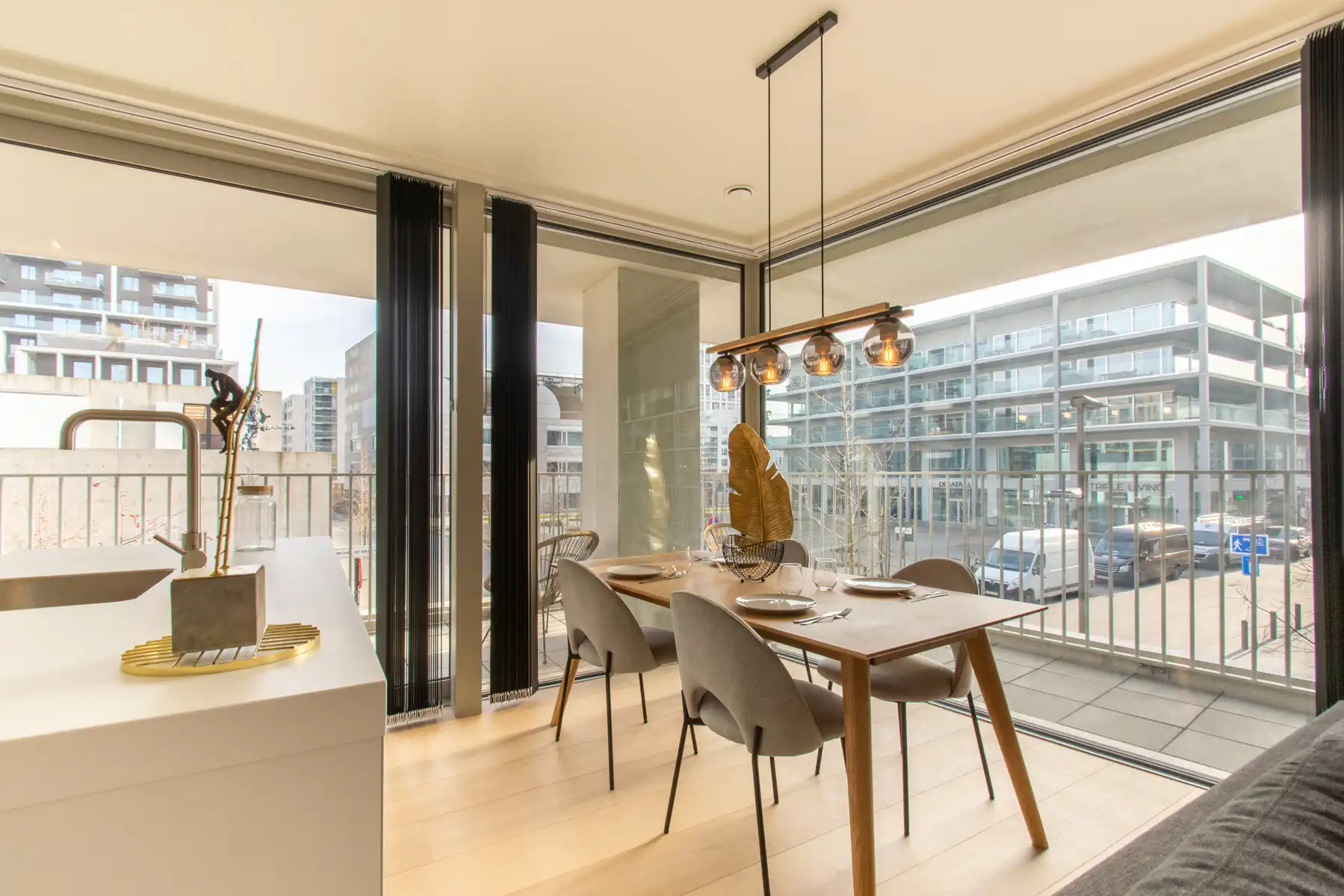 Prachtig 2 kamer appartement met zicht op de Schelde foto 2