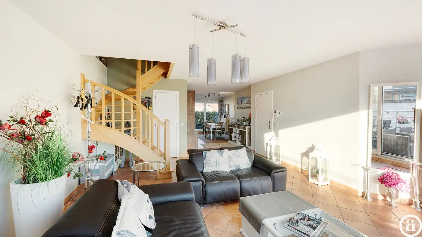 Licht duplexappartement met ruime terrassen in Knokke-Heist foto 5