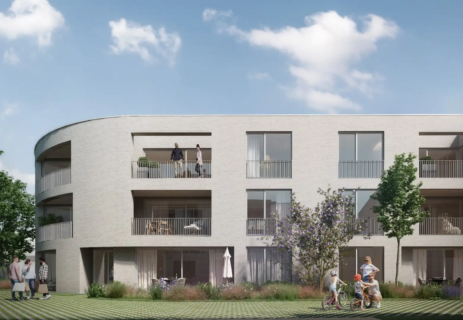 16 Energiezuinige appartementen - CENTRUMLIGGING ! foto 3