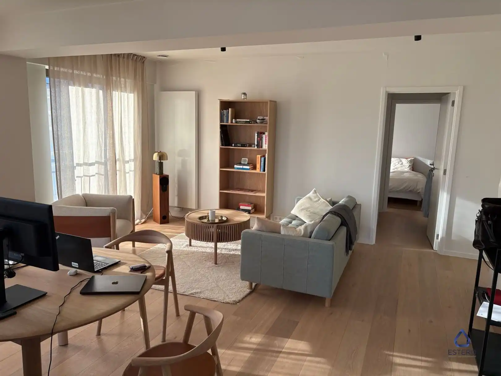 Modern 2-slaapkamerappartement te huur nabij Tour & Taxis foto 2