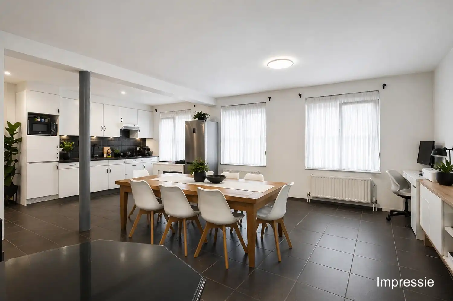 Gelijkvloers appartement met één slaapkamer op toplocatie te Lint foto 2
