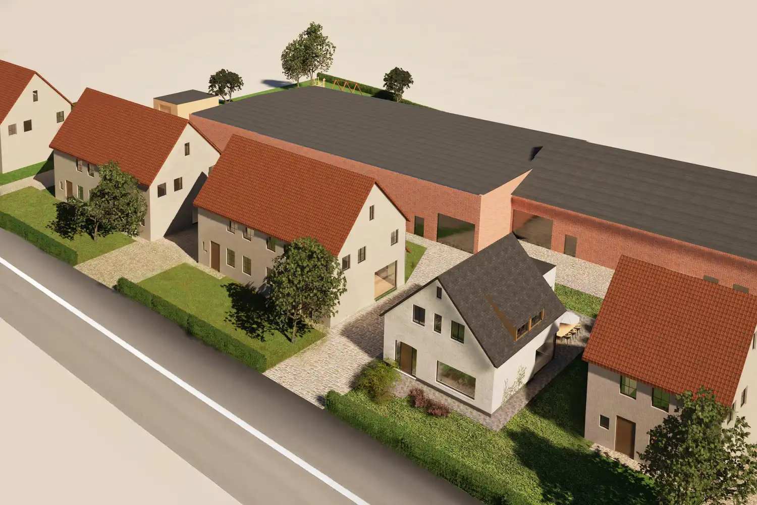 Magazijn / KMO Werkplaats met voorliggende Bouwgrond te Booischot foto 8