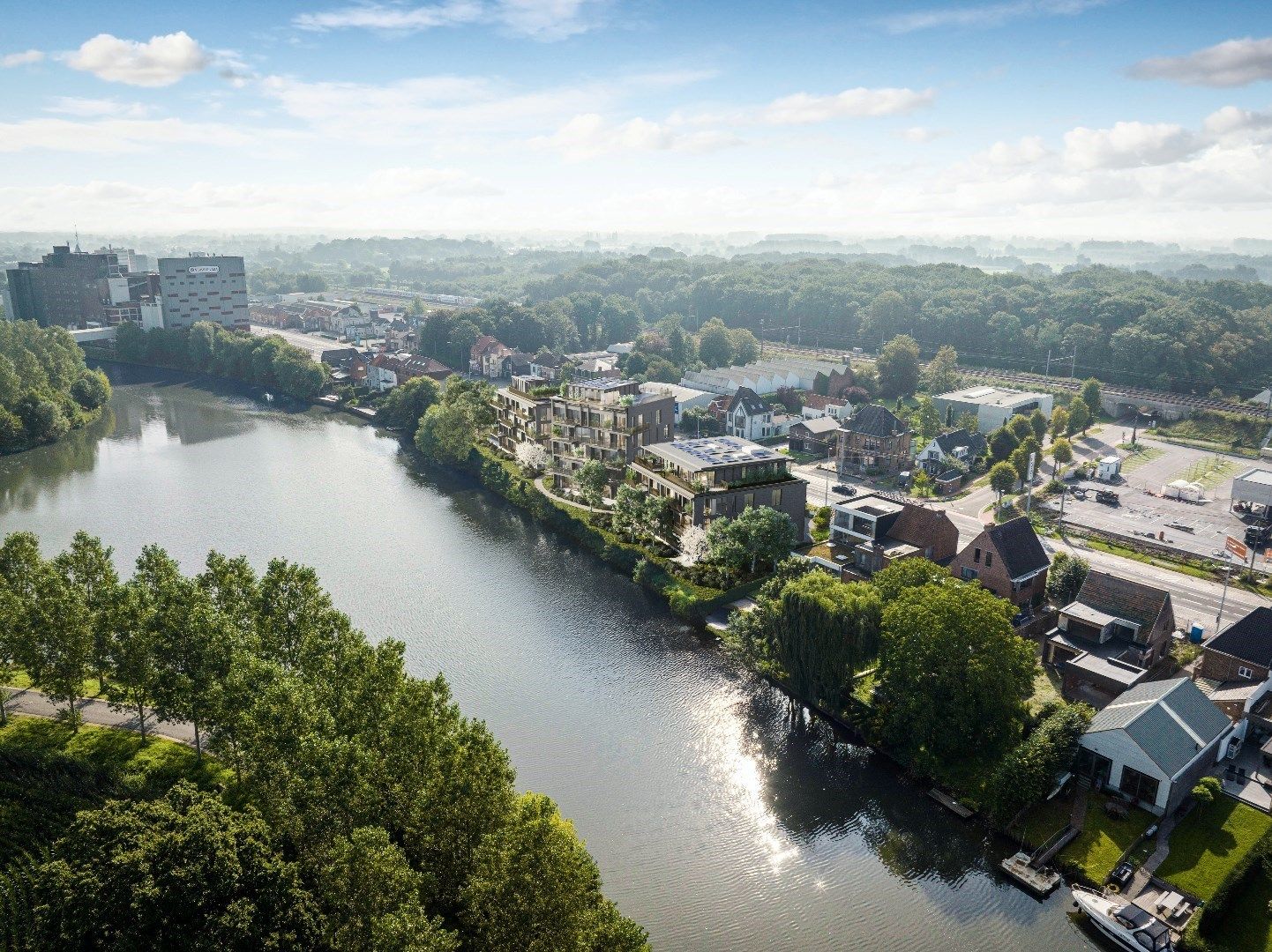 Lichtrijk 3 slaapkamer-appartement met zicht op de Leie foto 10