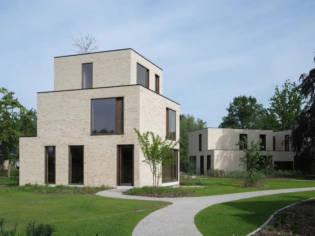 Architecturale woning met o.m 3 slaapkamers en 2 badkamers in het gegeerde Drongen foto 4