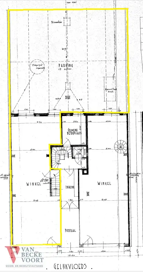 Handelsgelijkvloers 197m² + kelder foto 22