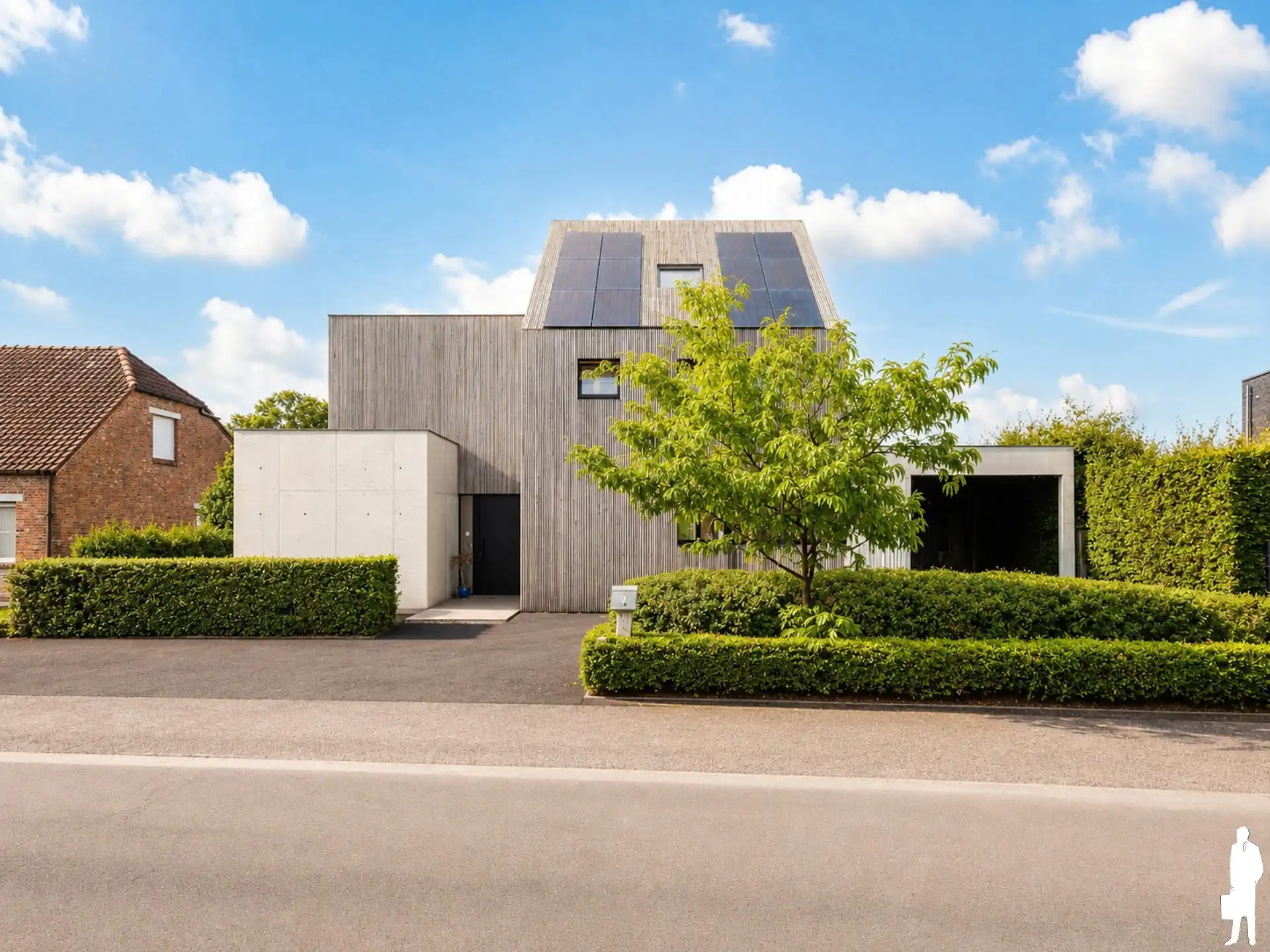Unieke architectenvilla; af te werken - in groen - op 20 are foto 29