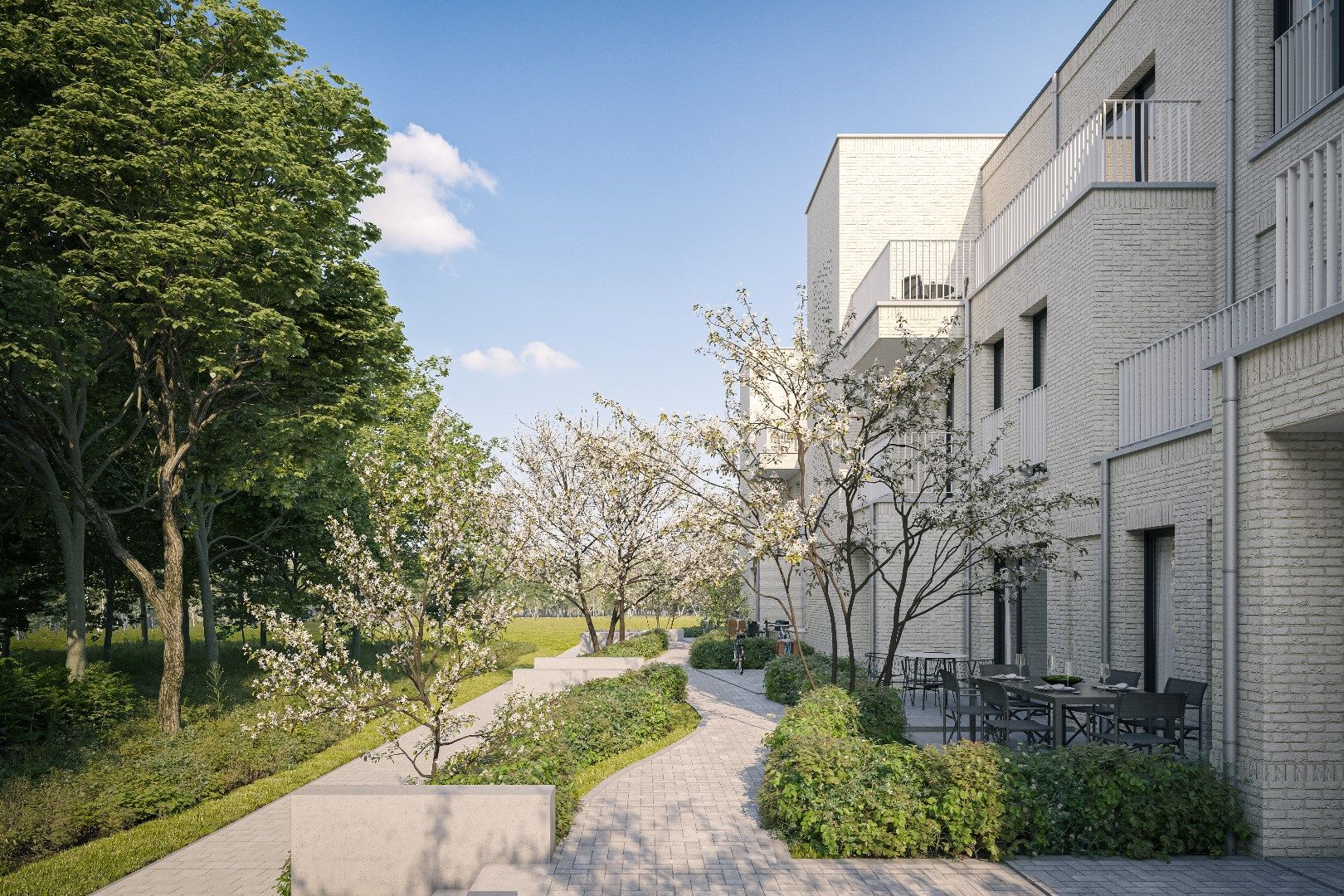 Energiezuinige NIEUWBOUWAPPARTEMENTEN  te koop in een rustige, groene omgeving! (6% mogelijk!) foto 3