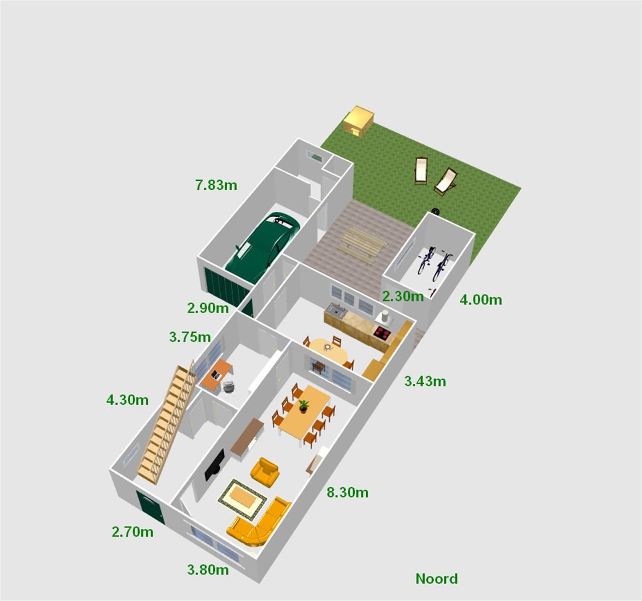 Instapklare, ruime HOB met 3 SLPK, garage én tuin! foto 21