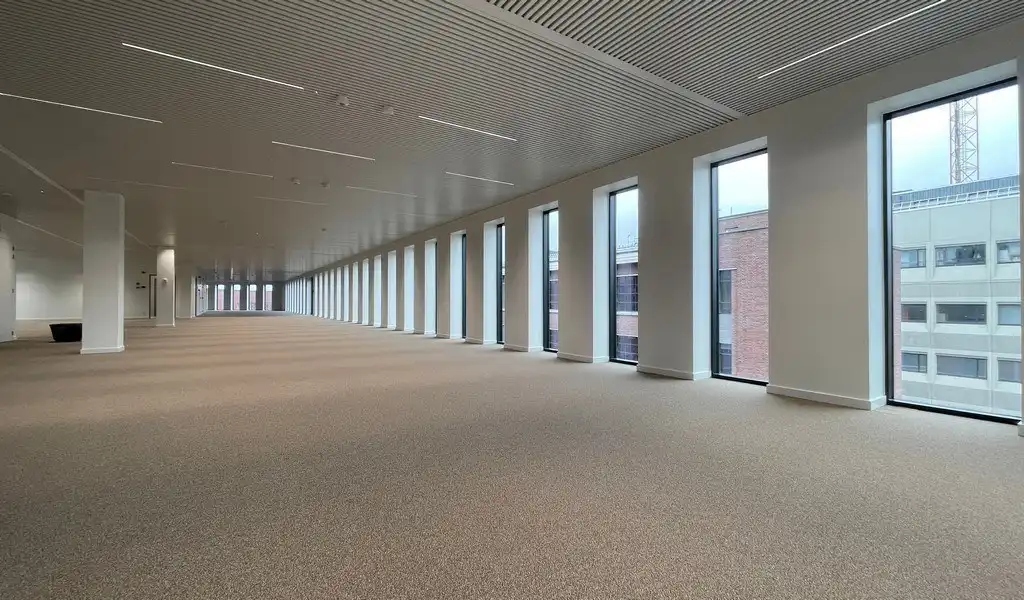 Zuidpoort Mechelen - nieuwbouw kantoren te huur aan station foto 7