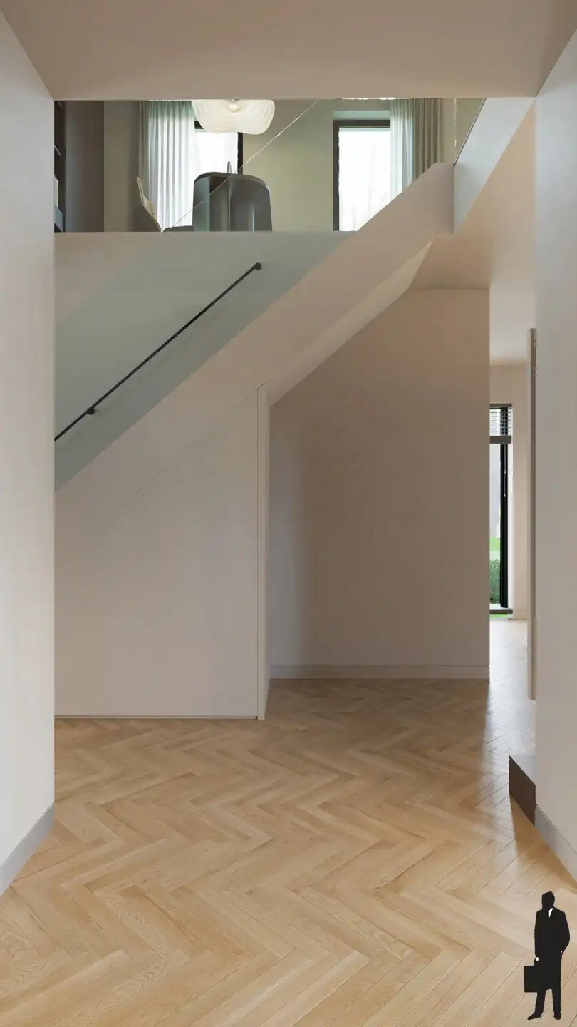 Zeer goed gelegen bouwgrond met reeds vergunde woning foto 9