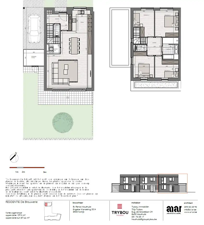 Nieuwbouwproject in de Kortewagenstraat - instapklare gezinswoningen met tuin in een rustige straat!  foto 4
