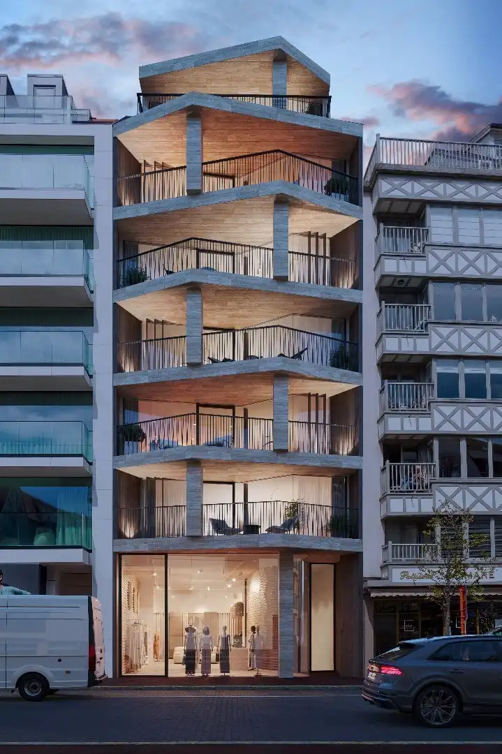 Laatste appartement binnen de residentie Eterno, een nieuwbouwproject op een toplocatie in het Zoute foto 2