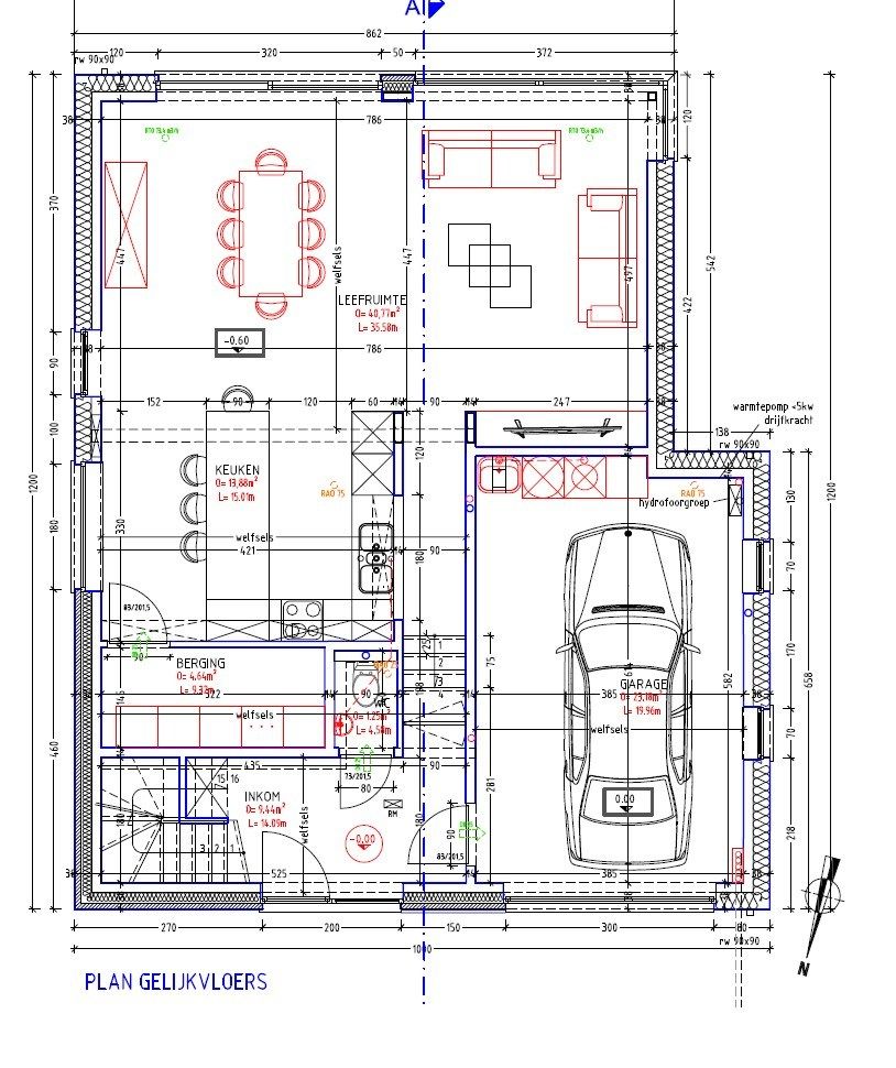 LUBBEEK nieuwbouw villa 6 slaapkamers + 2 badkamers foto 7