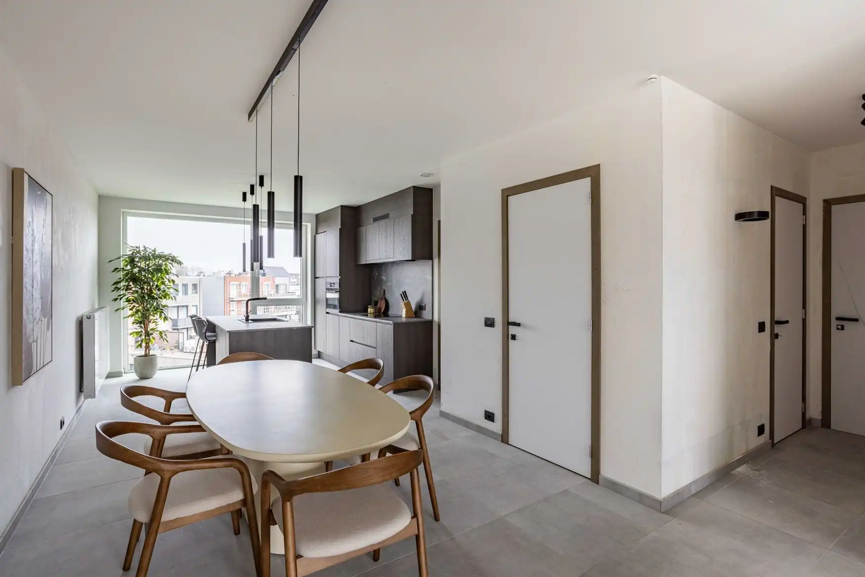 Instapklaar penthouse met terras aan Louisapark in Eeklo foto 3