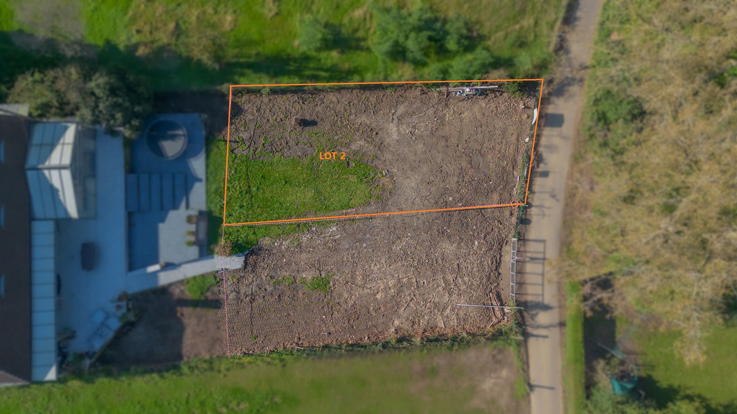 SMETLEDE - Bouwgrond voor HOB op uiterst rustige ligging  foto {{pictureIndex}}