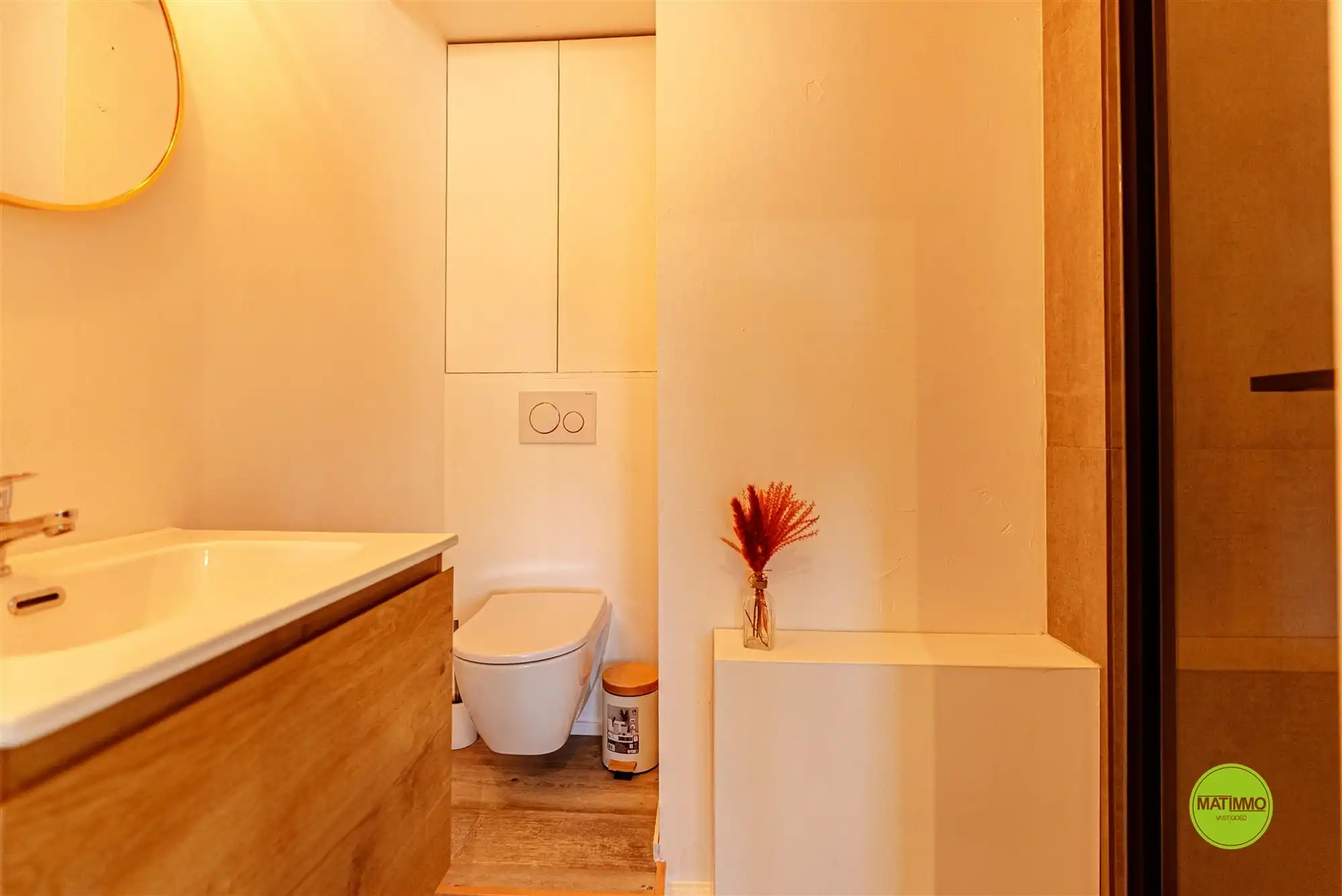 Volledig gerenoveerd 1-slaapkamerappartement met garage foto 9