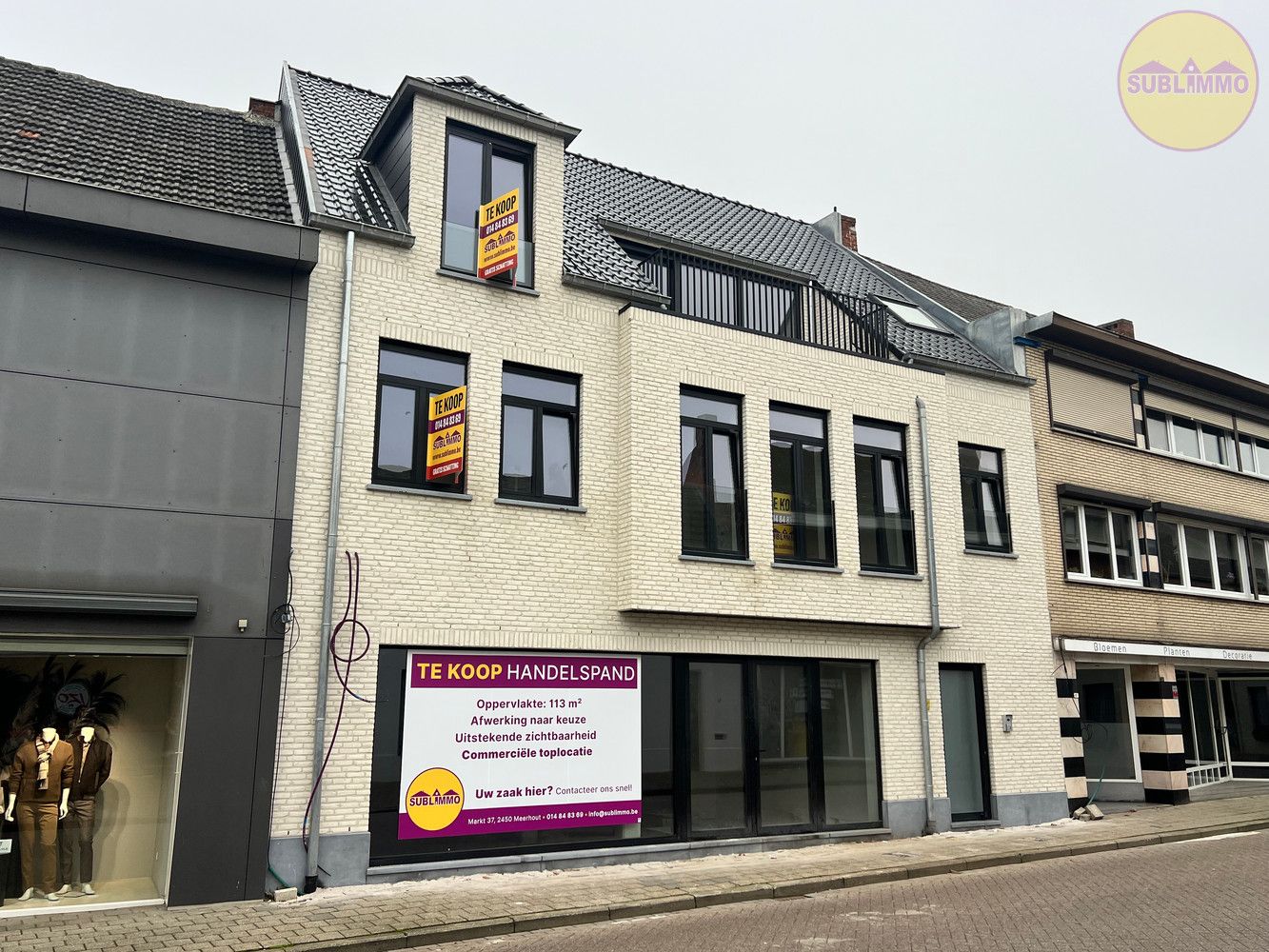 Nieuwbouwappartement met 1 slaapkamer in hartje Meerhout foto {{pictureIndex}}