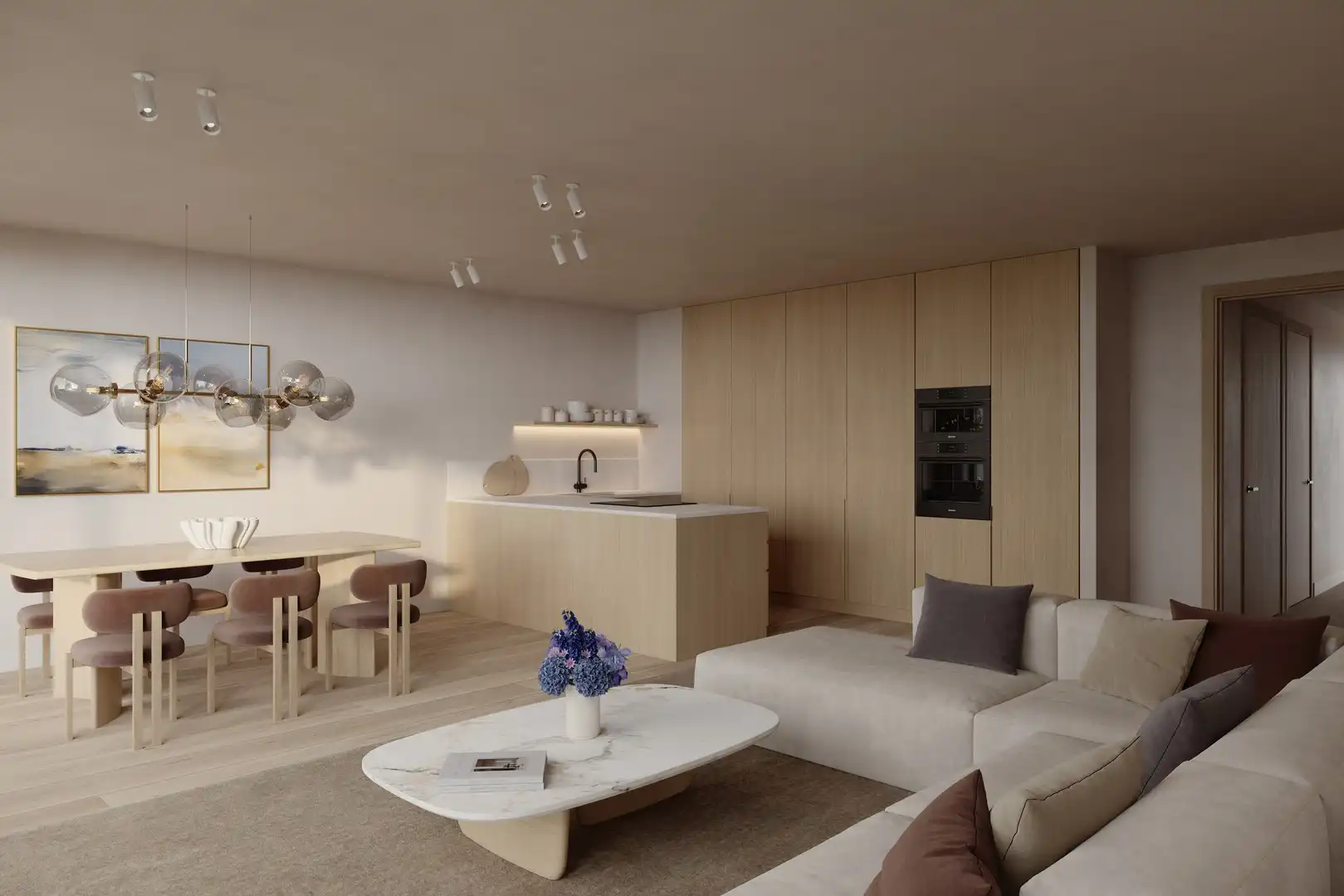 Nieuwbouwwoning te koop in Westkapelle Dorp, rustig gelegen, nabij het centrum van Knokke. foto 4