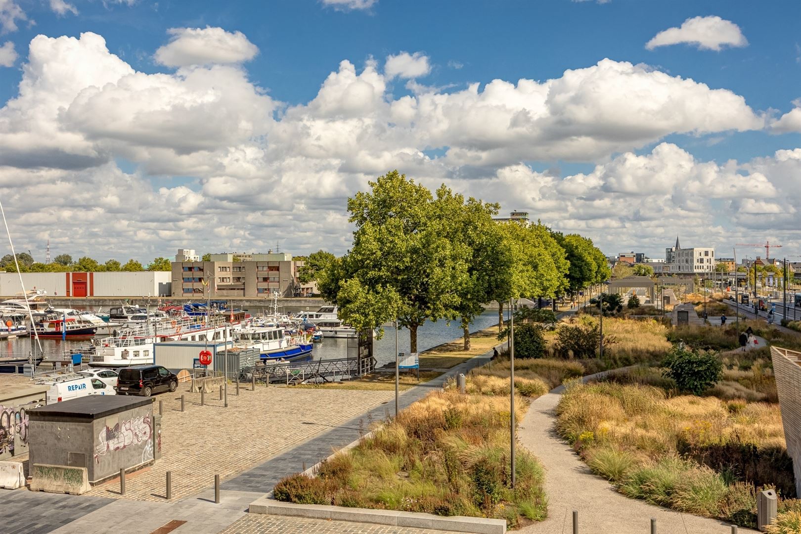 Waterzicht met XXL-terras opt Eilandje foto 2