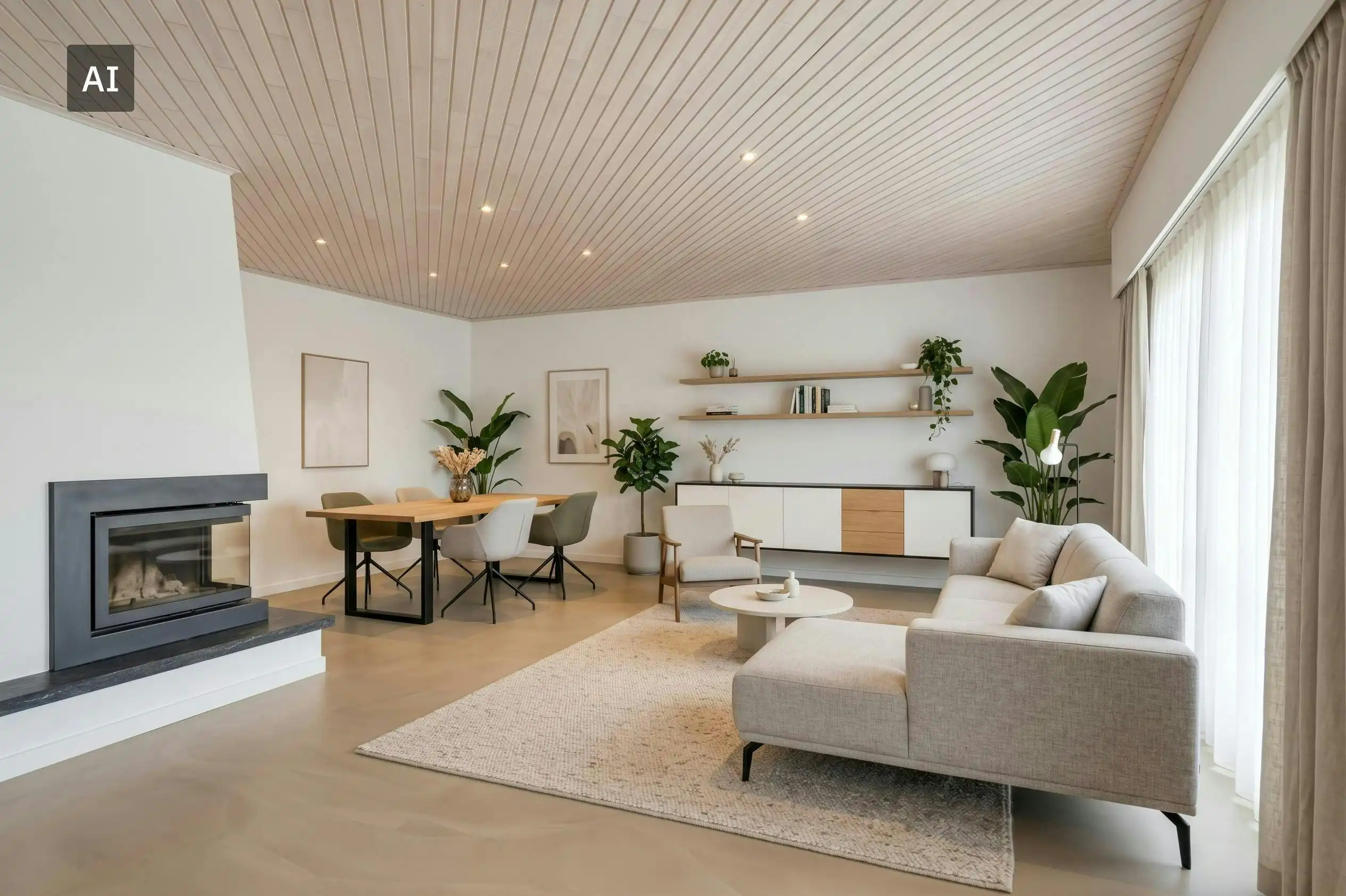 Gelijkvloers huis te koop met 3 slaapkamers, garage en tuin foto 5