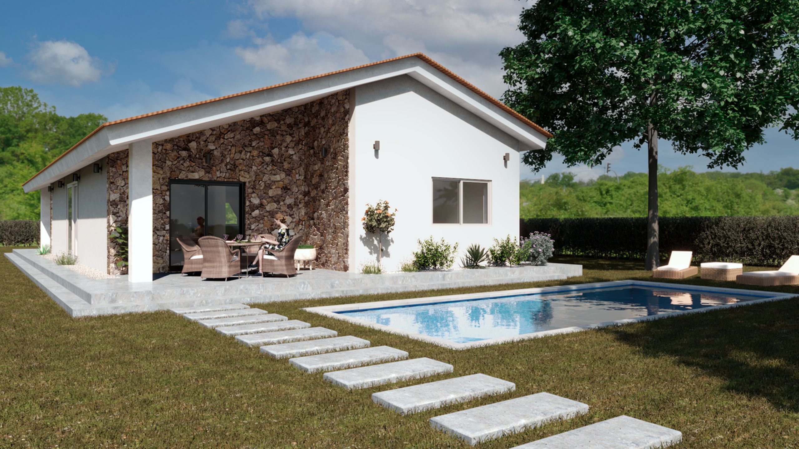SPANJE - landelijk en natuurlijk gelegen villa foto 2