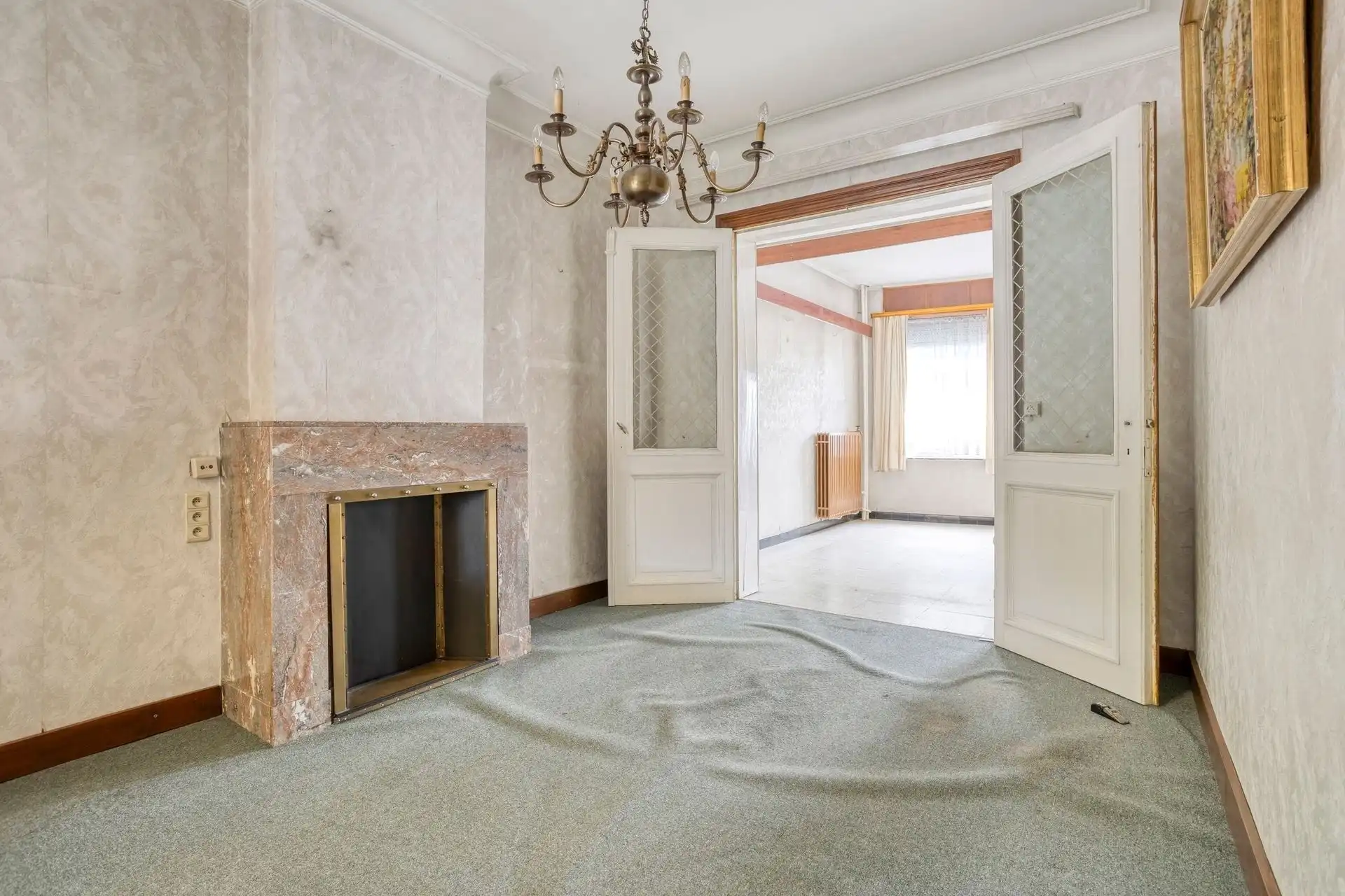 CENTRUM DWORP : groot atelier (+/-220m²) + woning op een perceel van 10are   foto 11