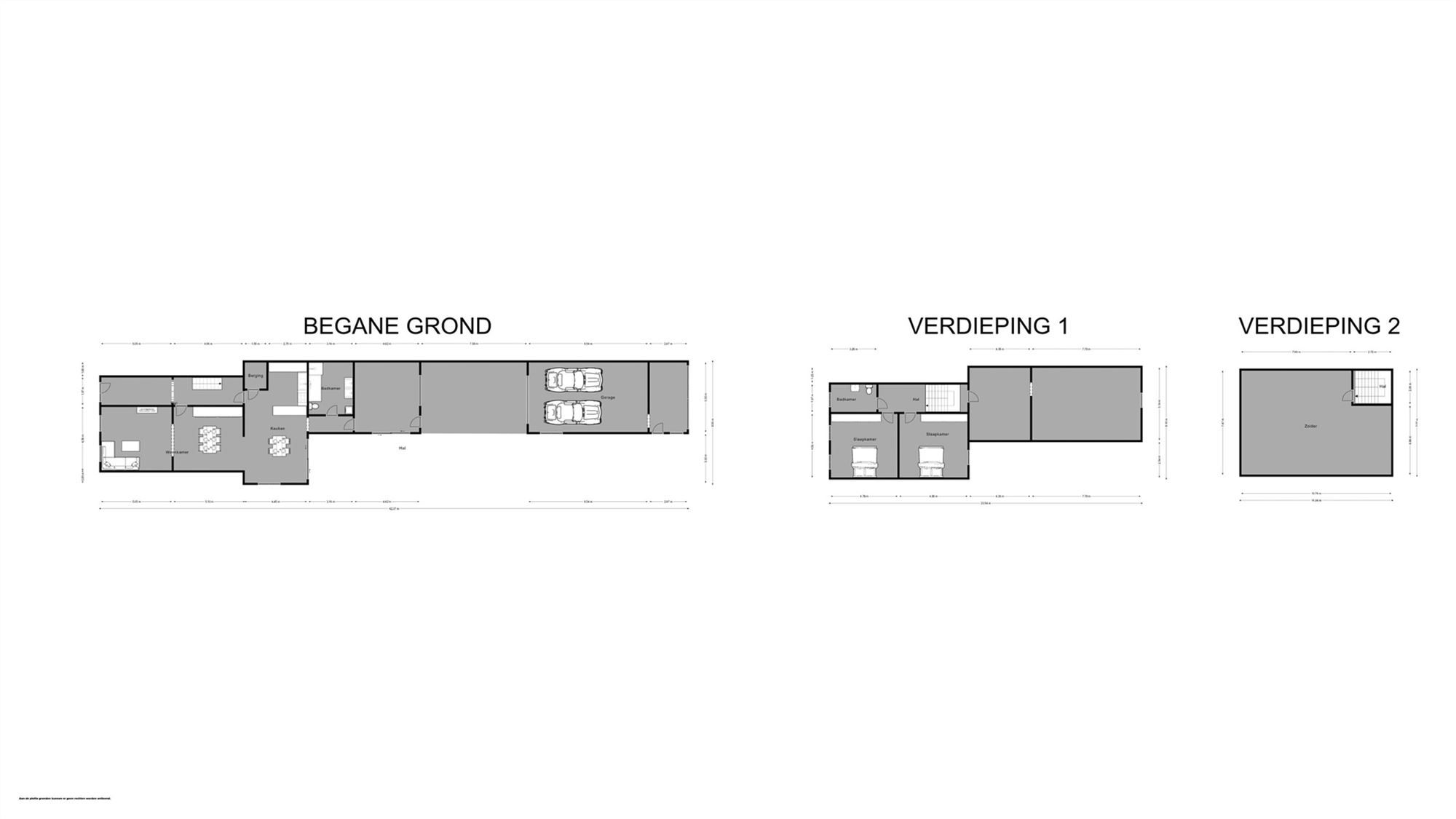 Halfopen bebouwing met ongeziene volumes en verder potentieel.  foto 24