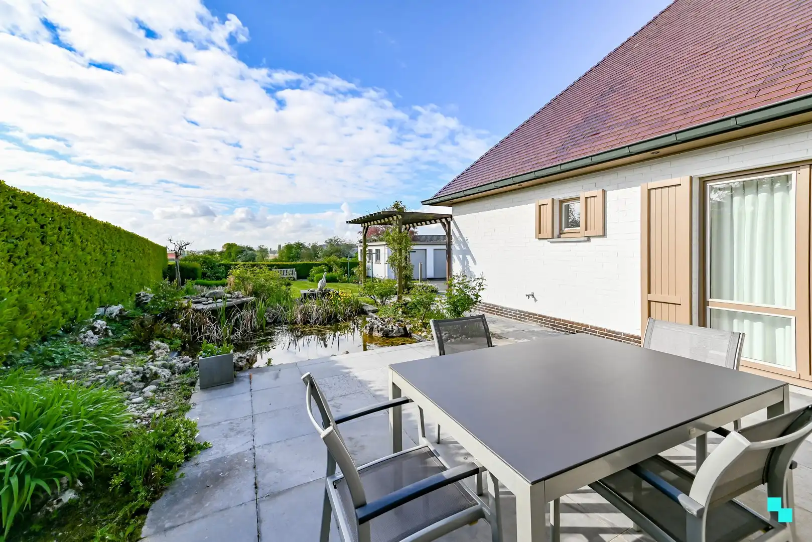 Prachtige villa op Zuidgericht perceel met verzichten te Lendelede foto 7