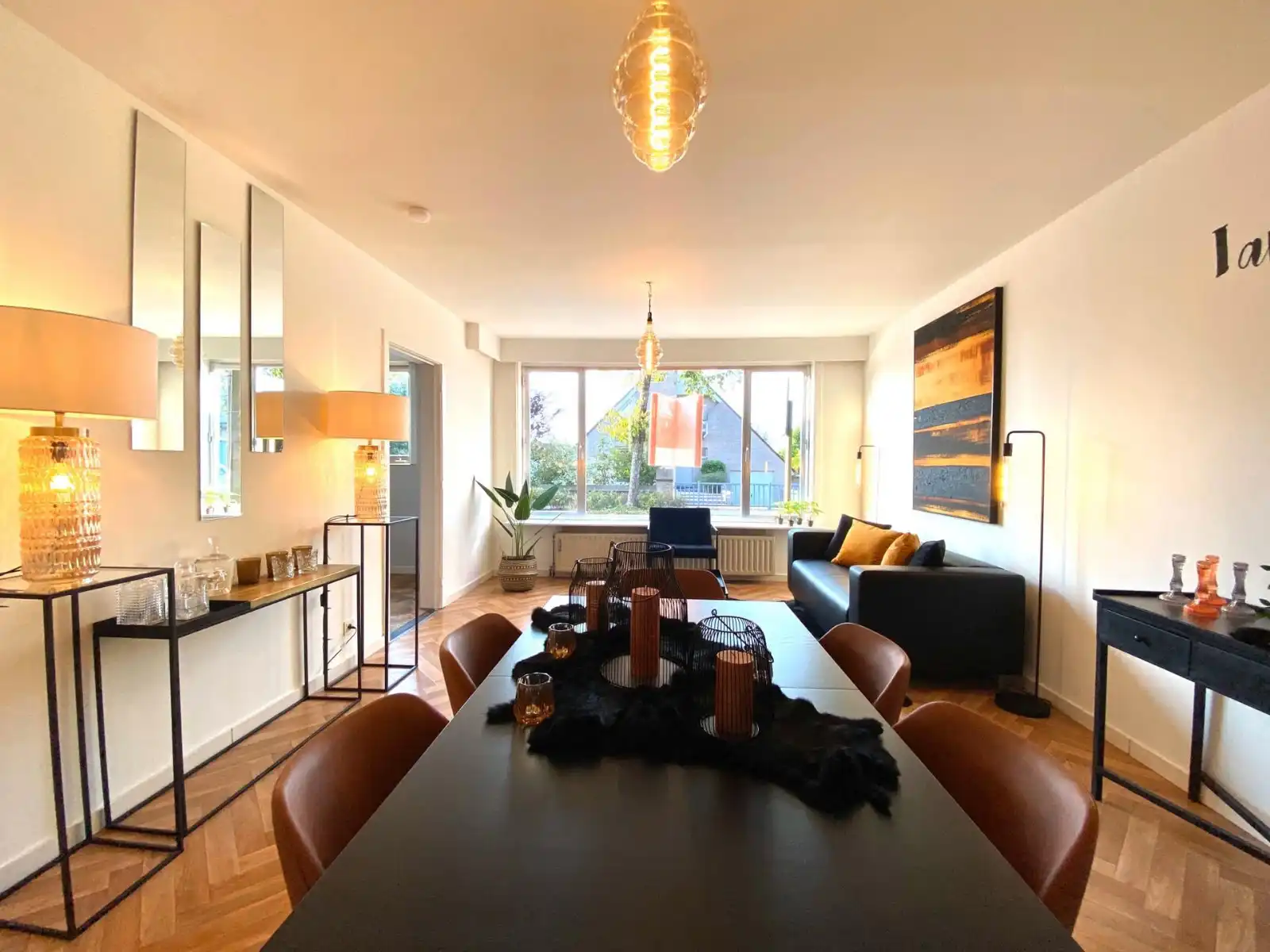 Instapklaar gelijkvloers appartement met garage ! foto 4