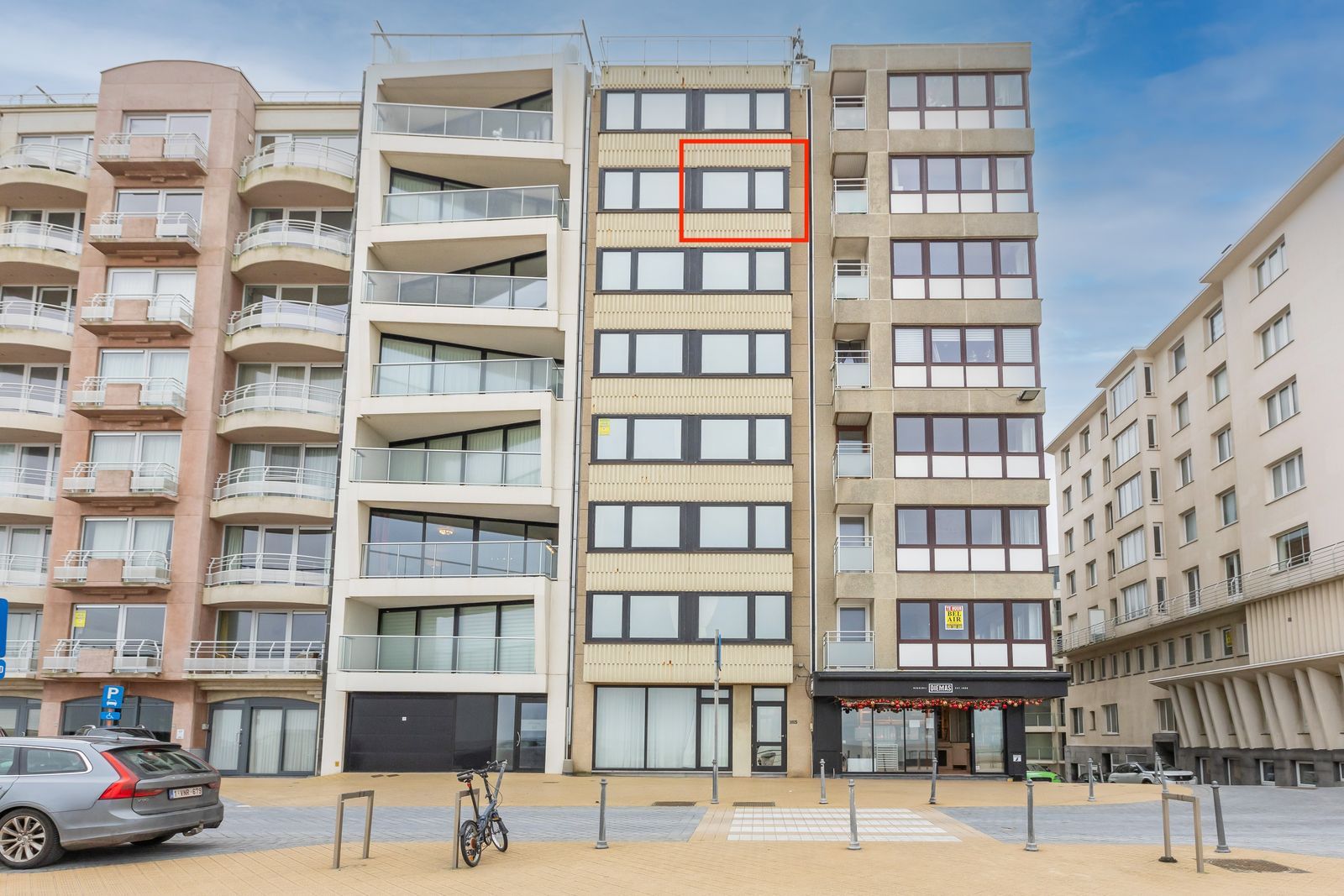 Gezellig appartement met 1 slpk en panoramisch zeezicht op hoger verdiep foto 12