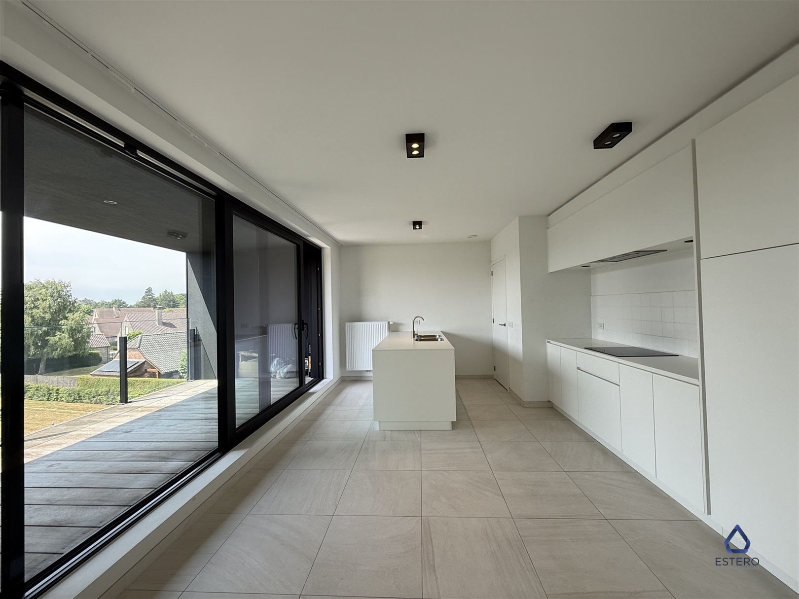 Modern appartement met terras in Nevele foto 4