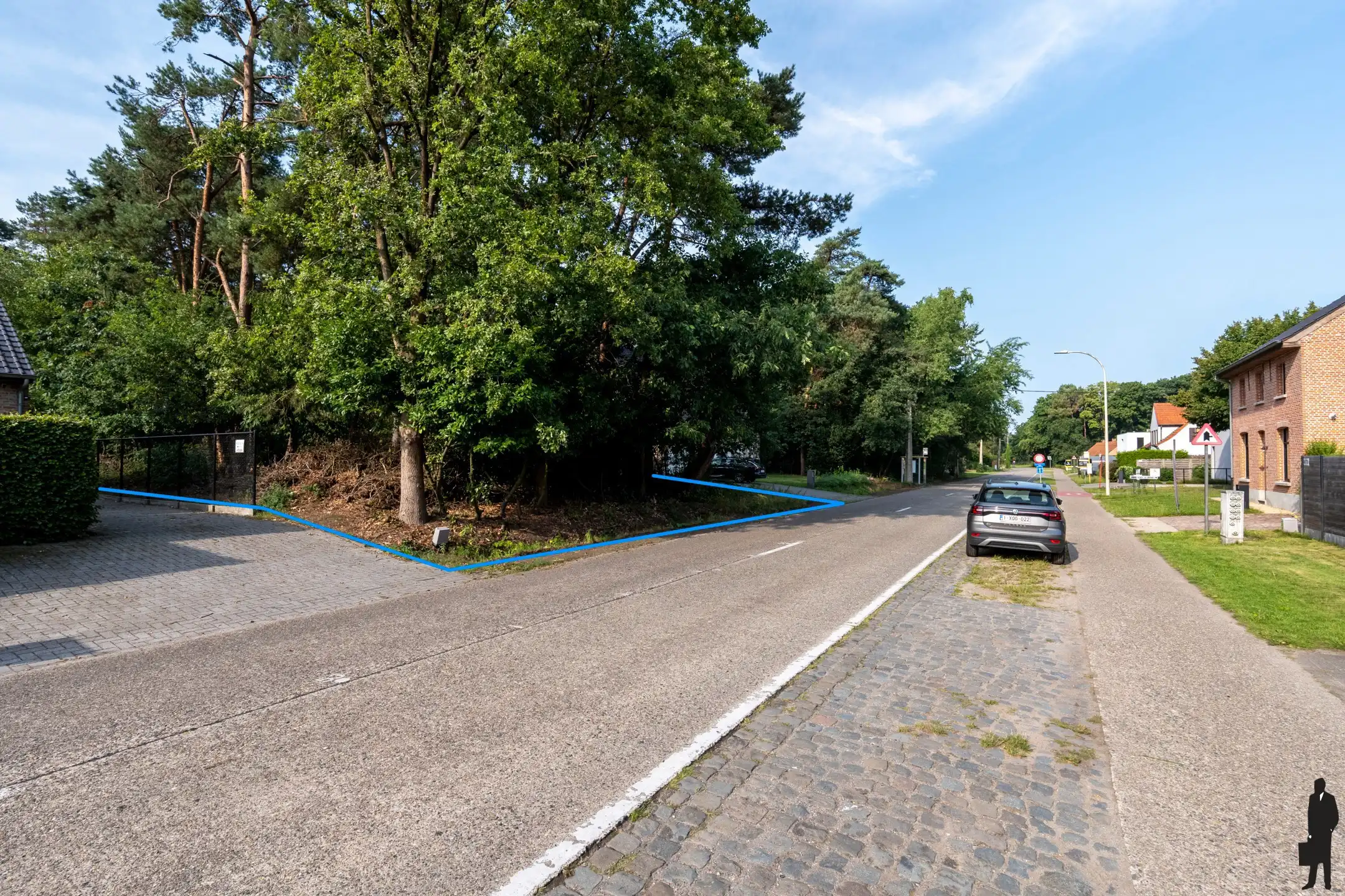 Bouwgrond van 2.567 m² met zuidoriëntatie in Zoersel foto 2