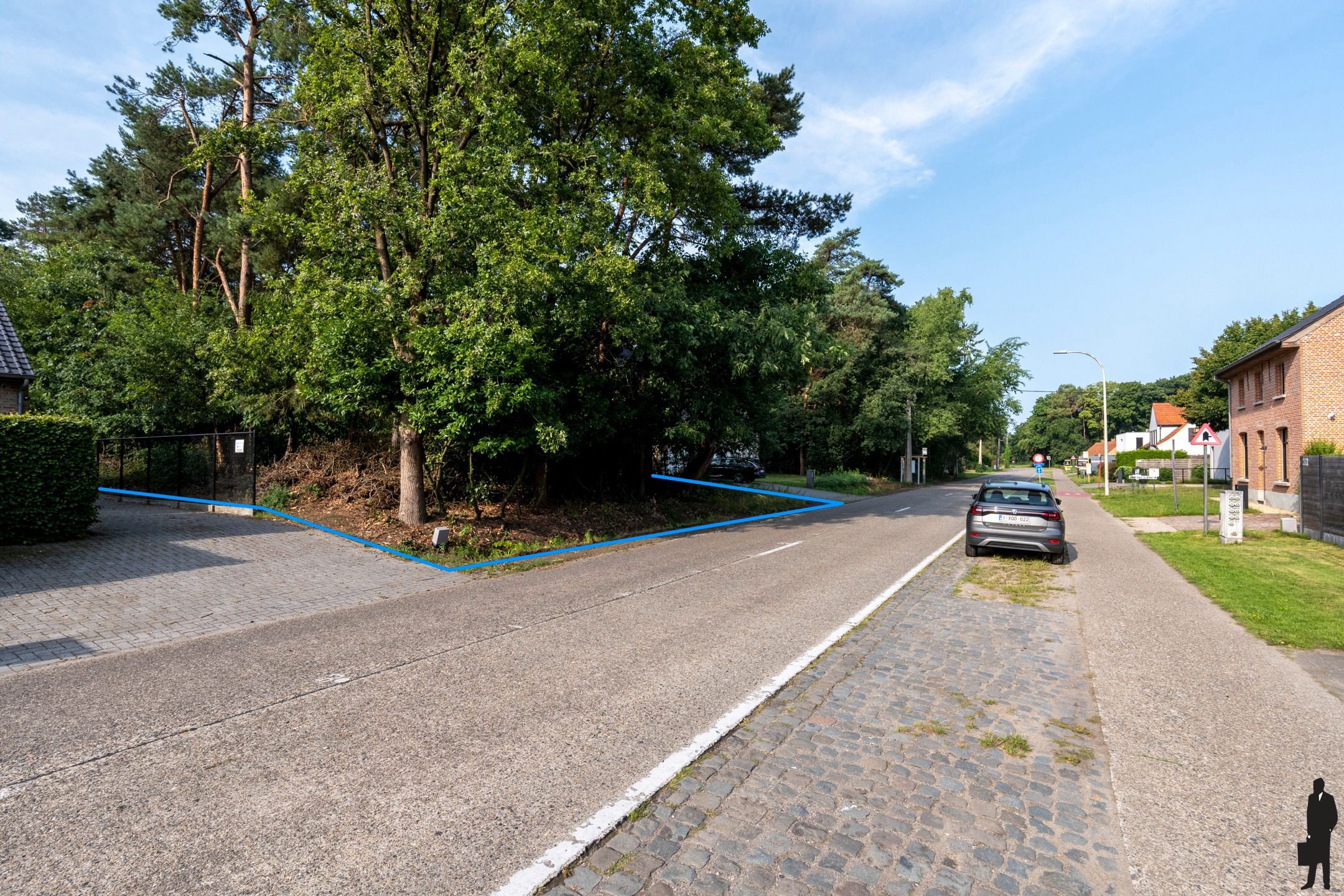 Bouwgrond van 2.567 m² met zuidoriëntatie in Zoersel foto 2