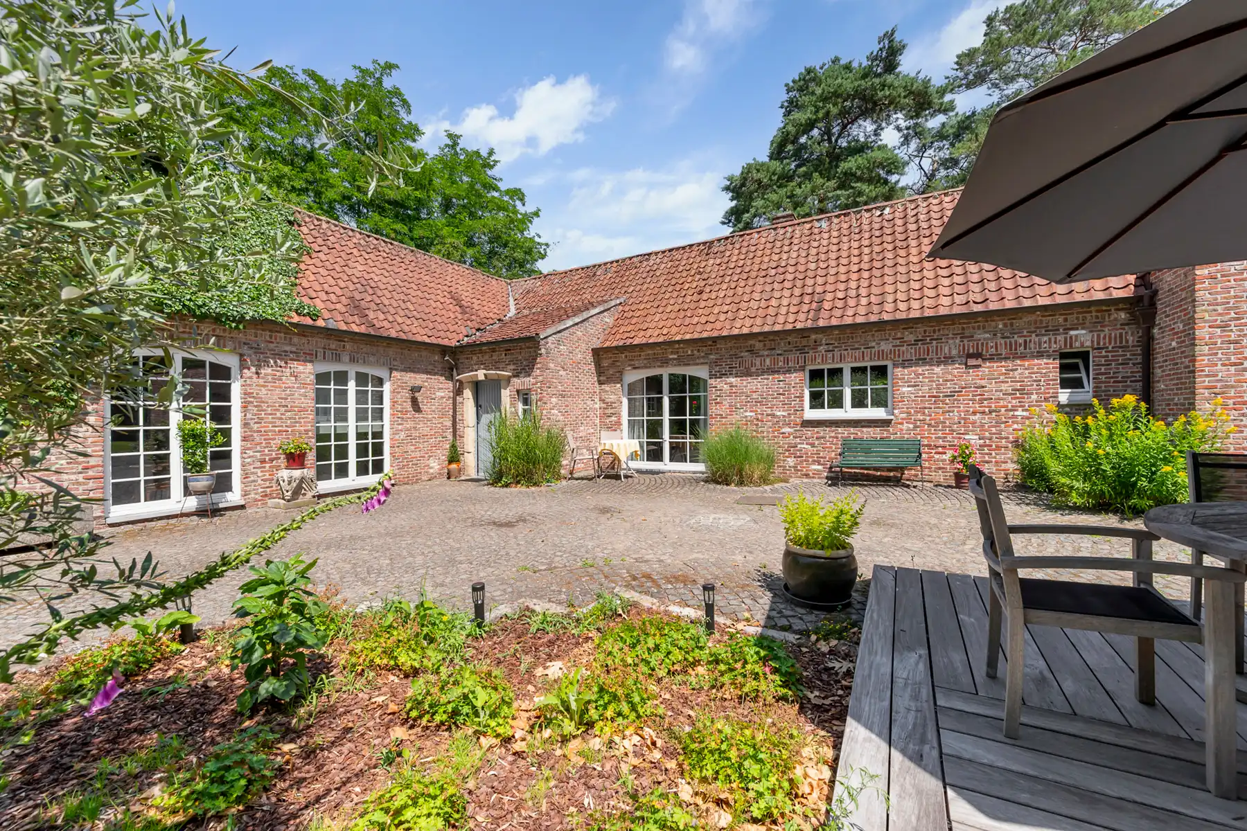 Villa op bos- en natuurdomein van 5056 m² in villawijk foto {{pictureIndex}}