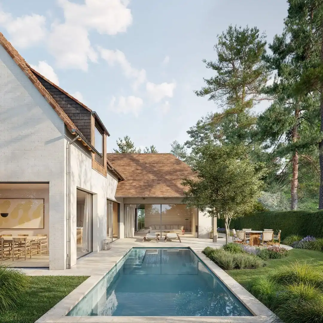 Nieuwbouw villa in Zoute stijl aan de Magere Schorre foto 2