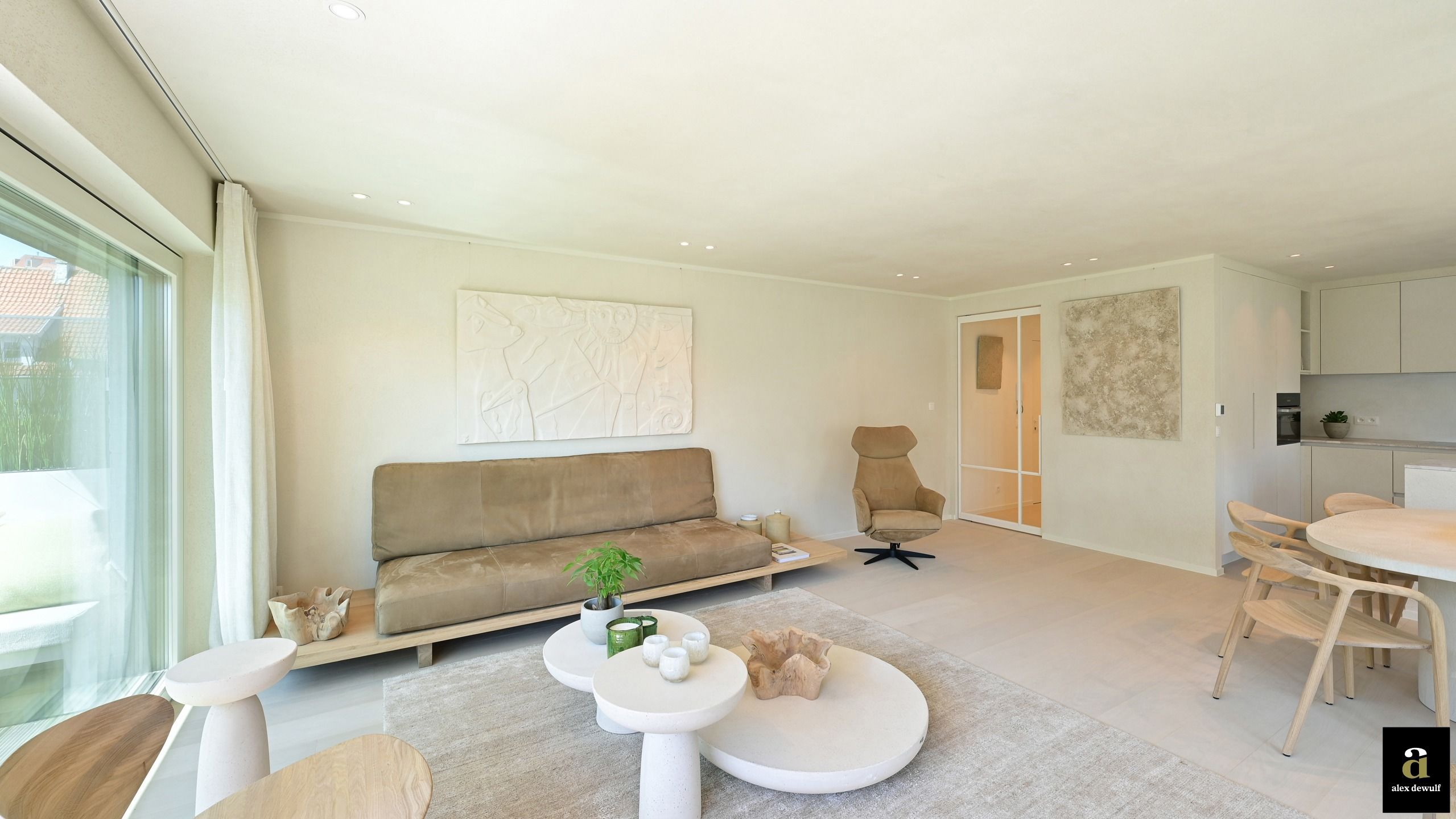 Uniek hoekappartement (3 slpk) met terrassen te Duinbergen  foto 6