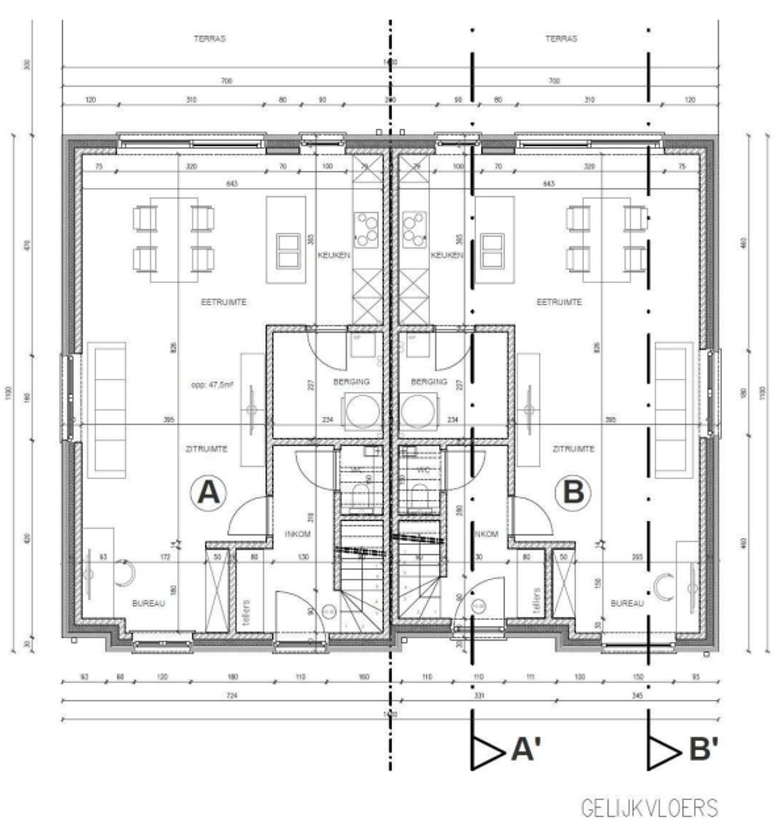 TE KOOP - 2 energiezuinige nieuwbouwwoningen op toplocatie foto 5