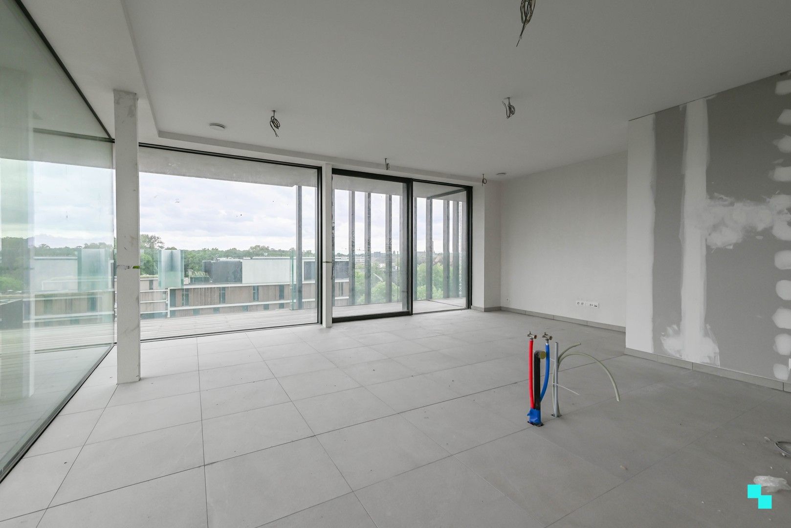 Hoekappartement in blok VI van residentie Blauwpoorte foto 6