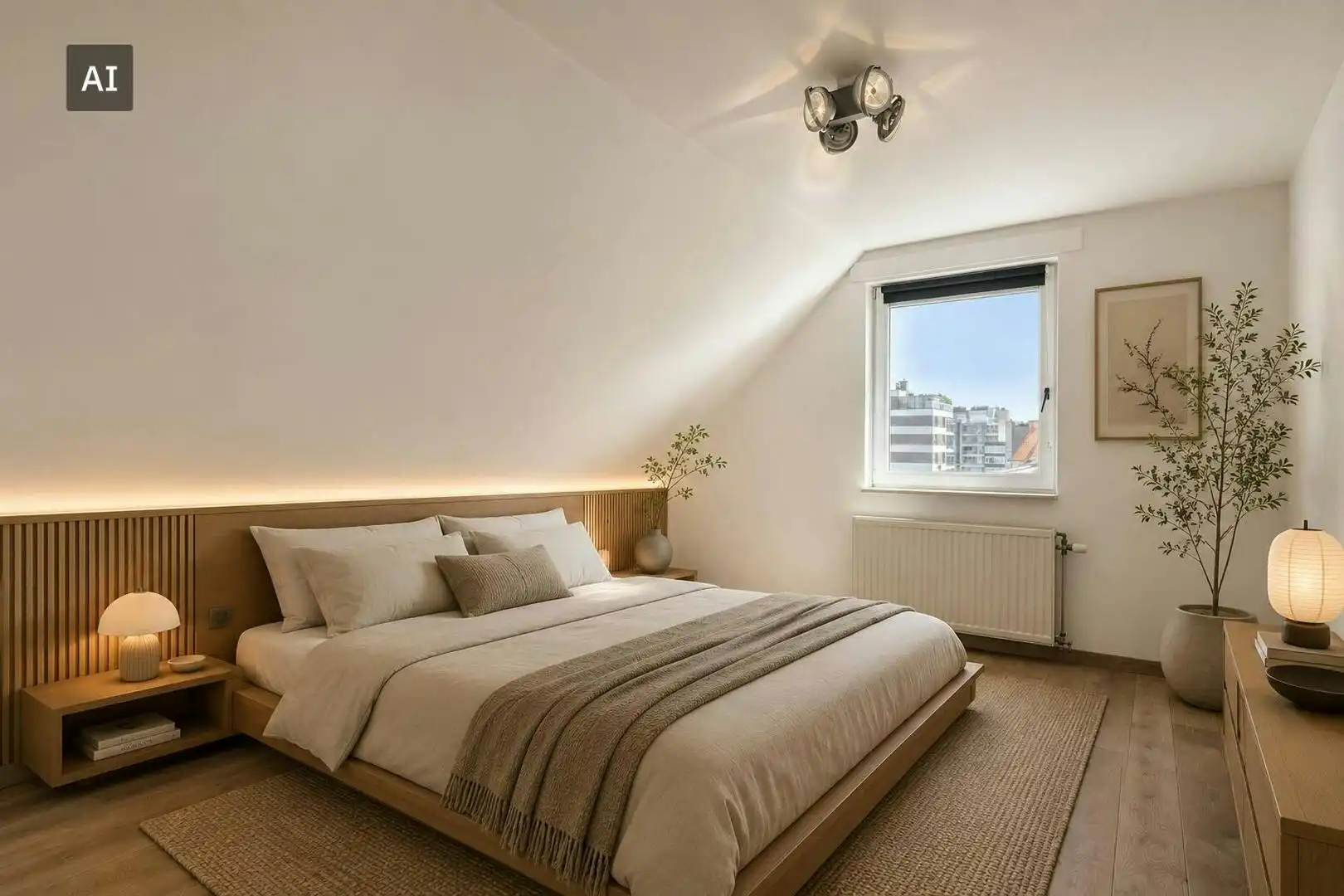 Instapklaar appartement met zonnig terras te koop in Heist foto 11
