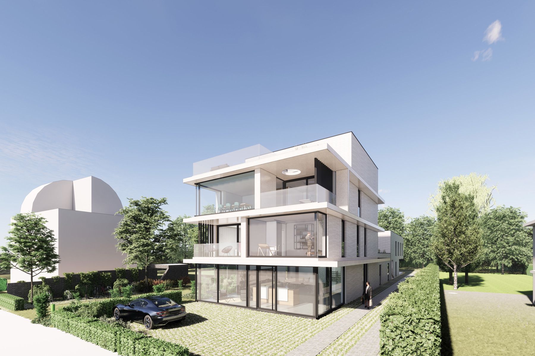 Kantoorruimte van 285 m² in Merelbeke-Flora foto 1